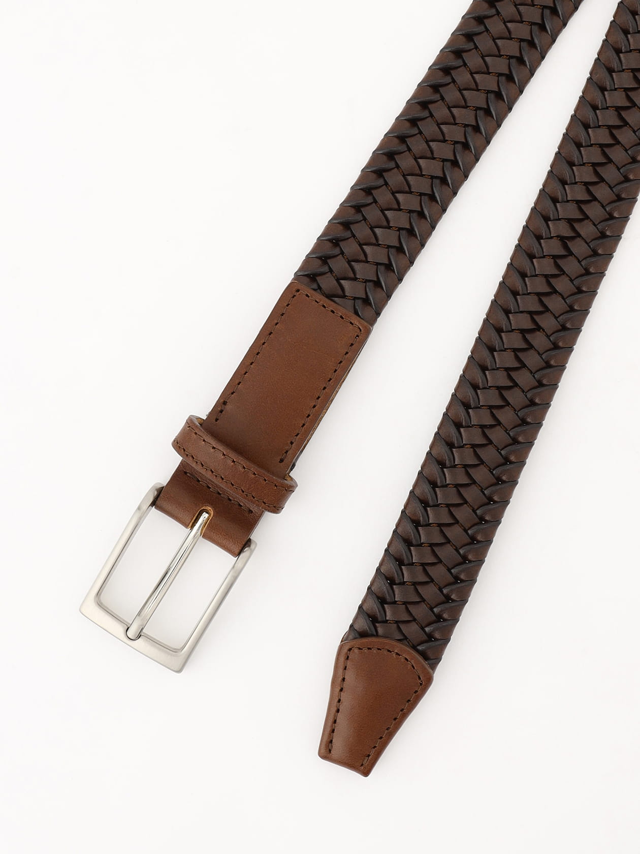 Leather Mesh Belt
