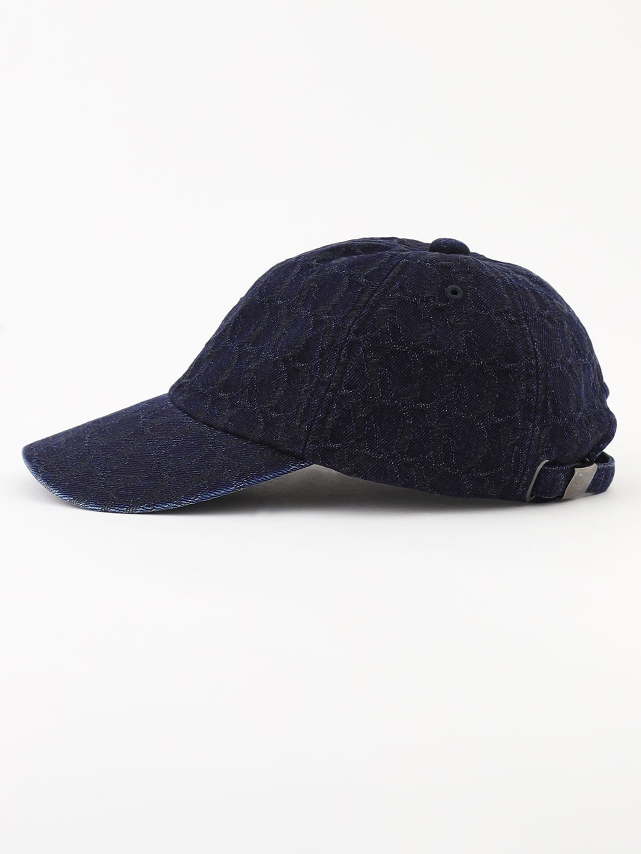 Denim Jacquard Cap