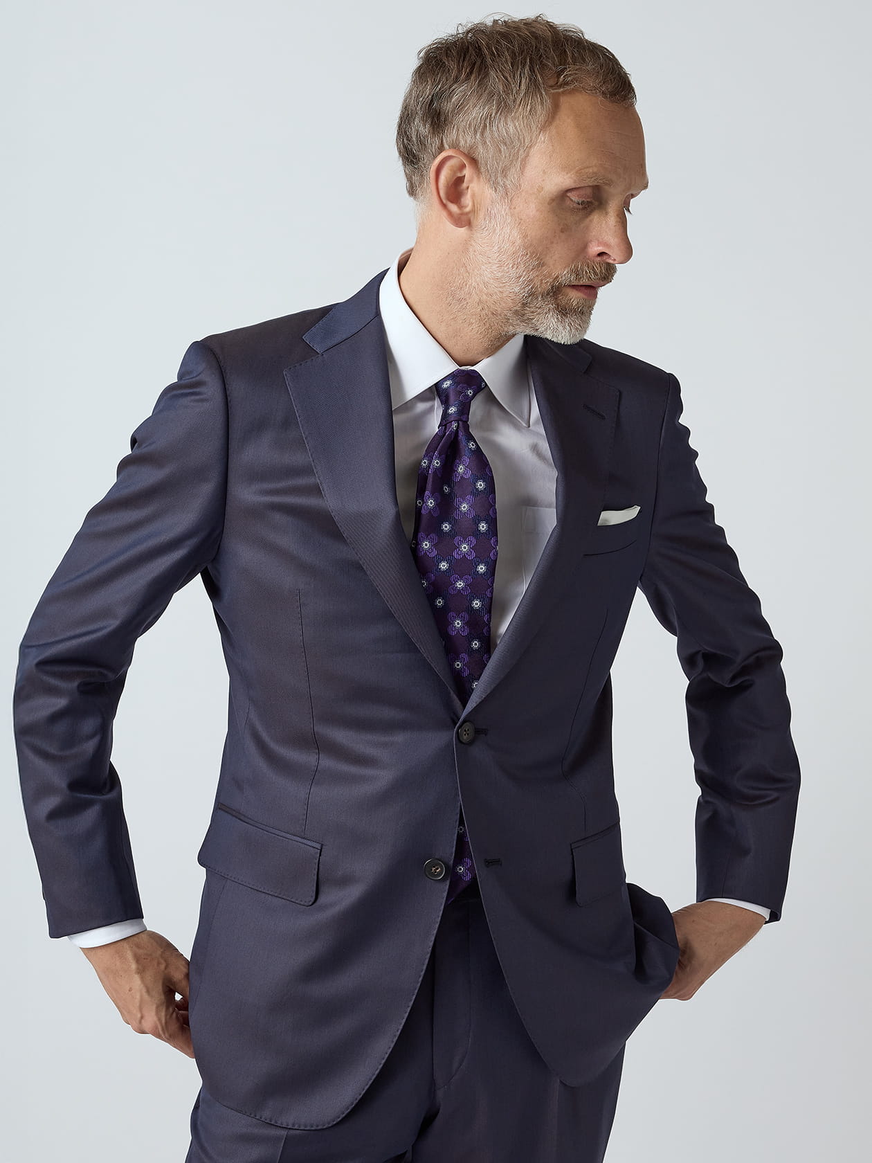 Honey Blue Suit