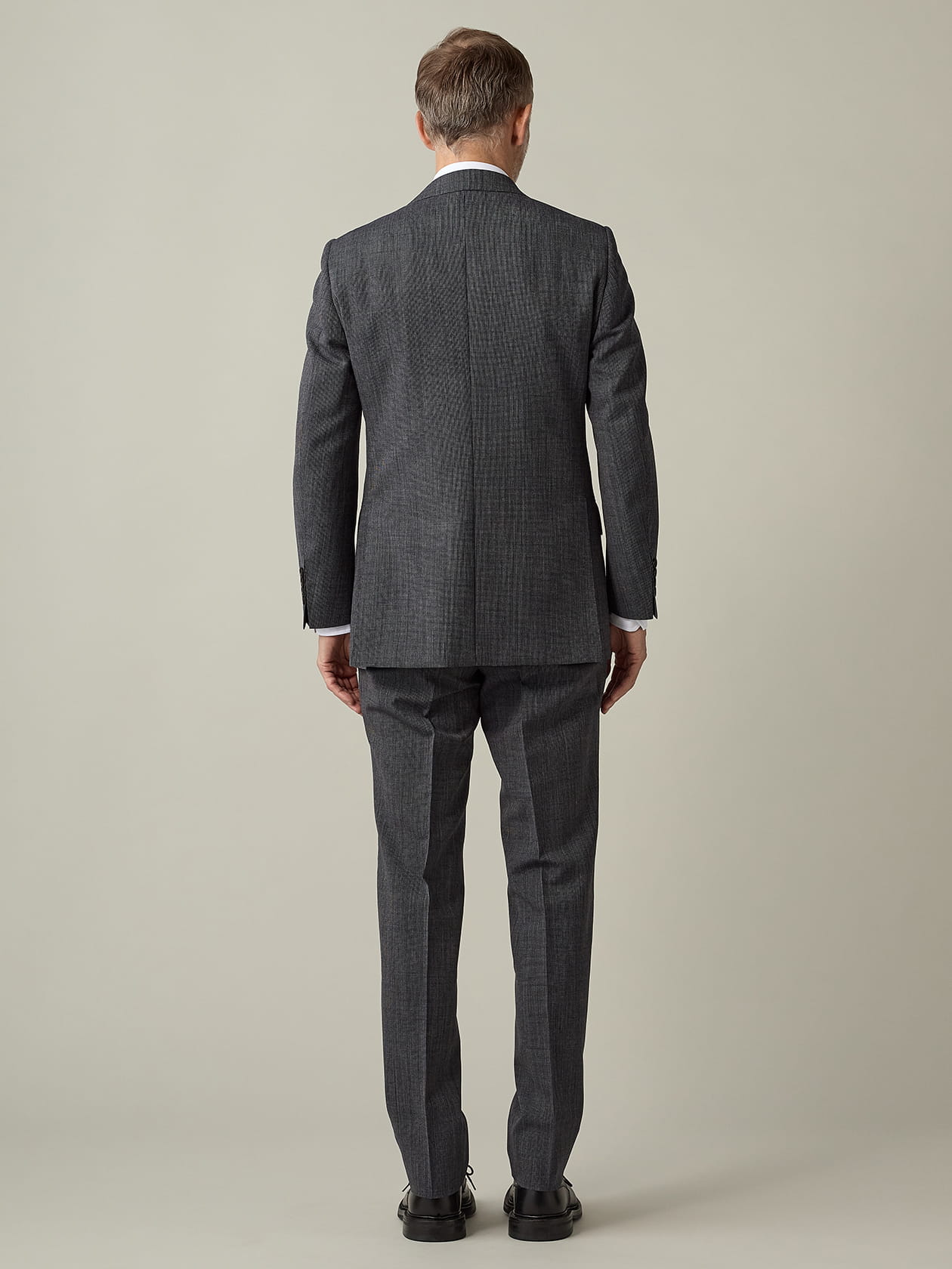 UK Traditional】High Twist Pin-Check Suit
