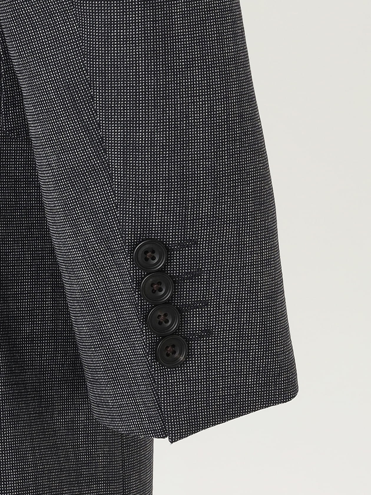 UK Traditional】High Twist Pin-Check Suit