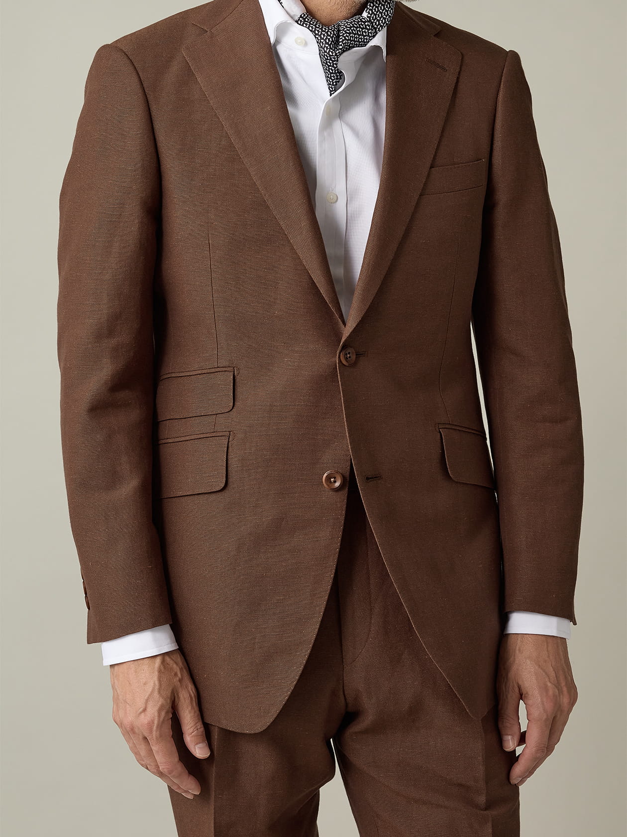 Cotton＆Linen Chambray Jacket
