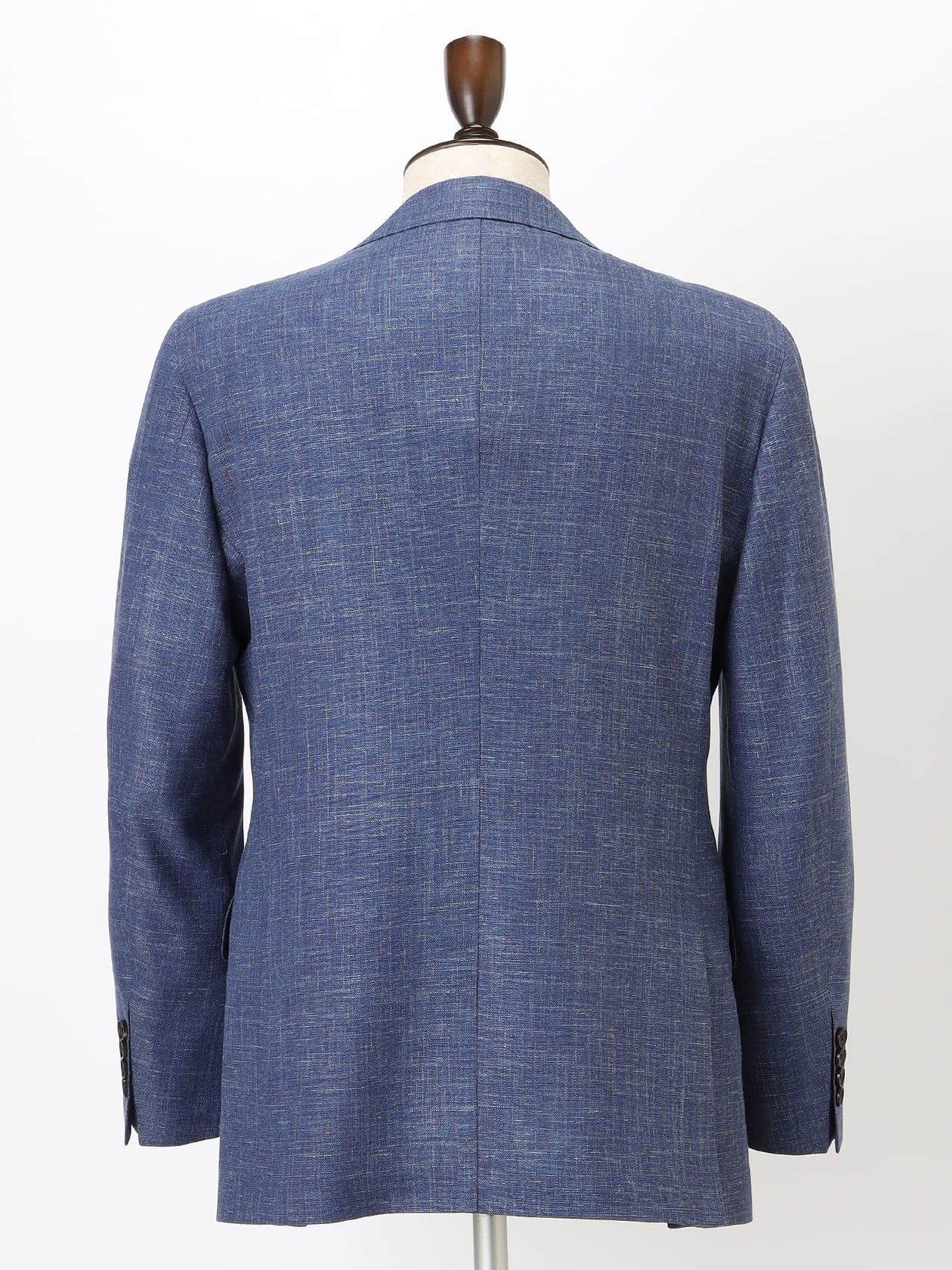 Wool Silk Linen Hopsack Jacket