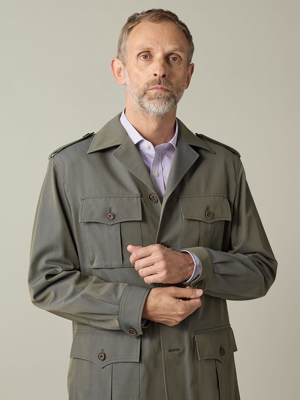 特別価格】【UK Traditional】 Safari Jacket