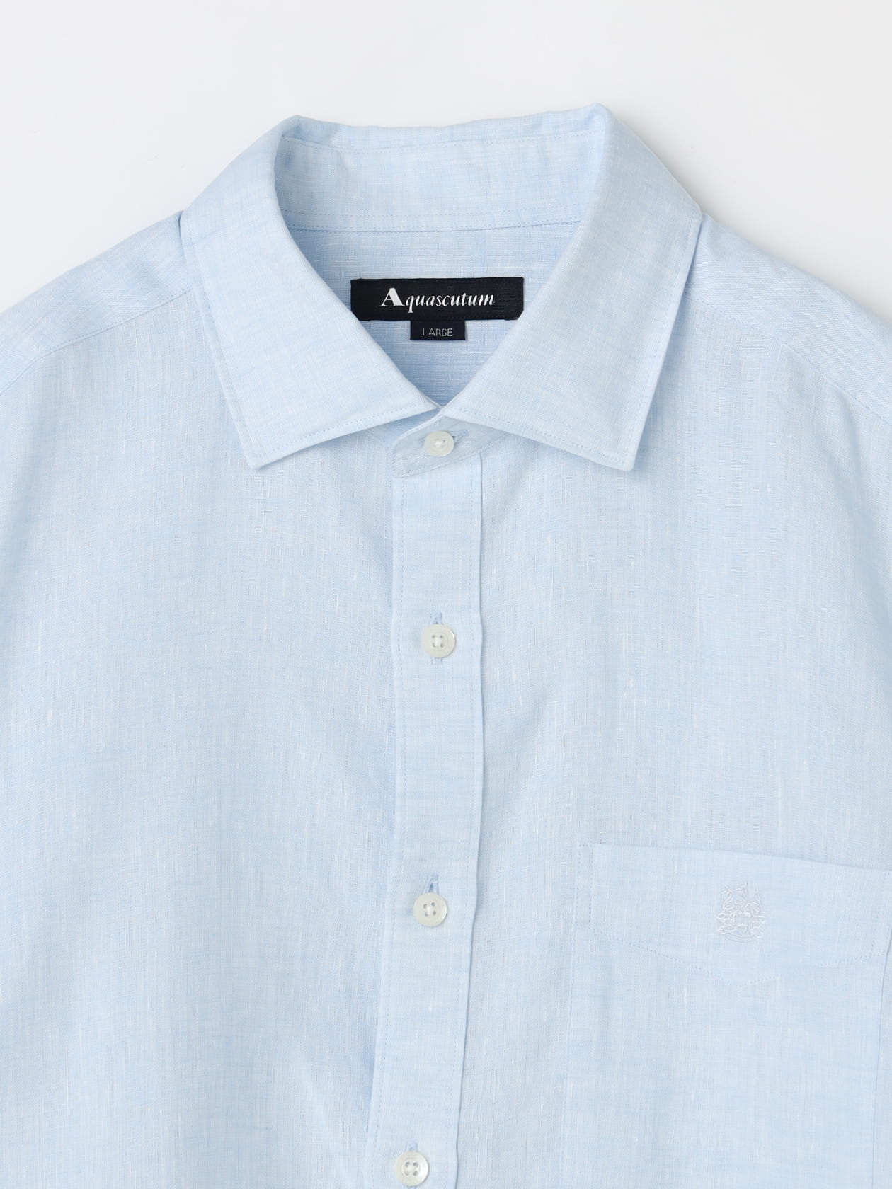 なち Linen Shambray Shirt