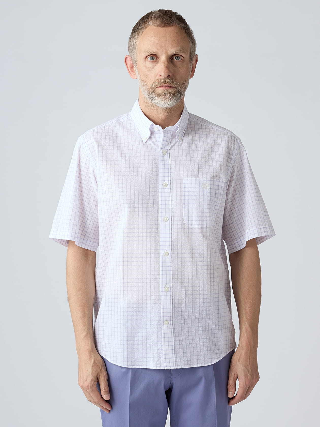 Sucker Check Short Sleeve Shirt