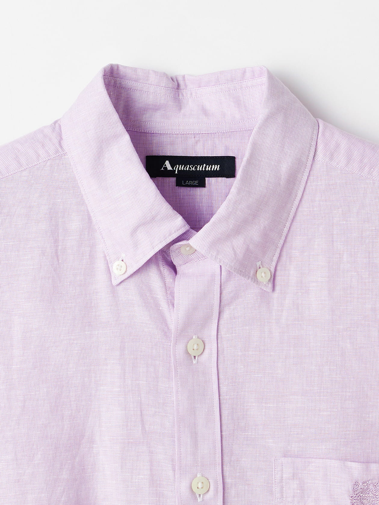 Cotton Linen Micro Stripe Short Sleeve