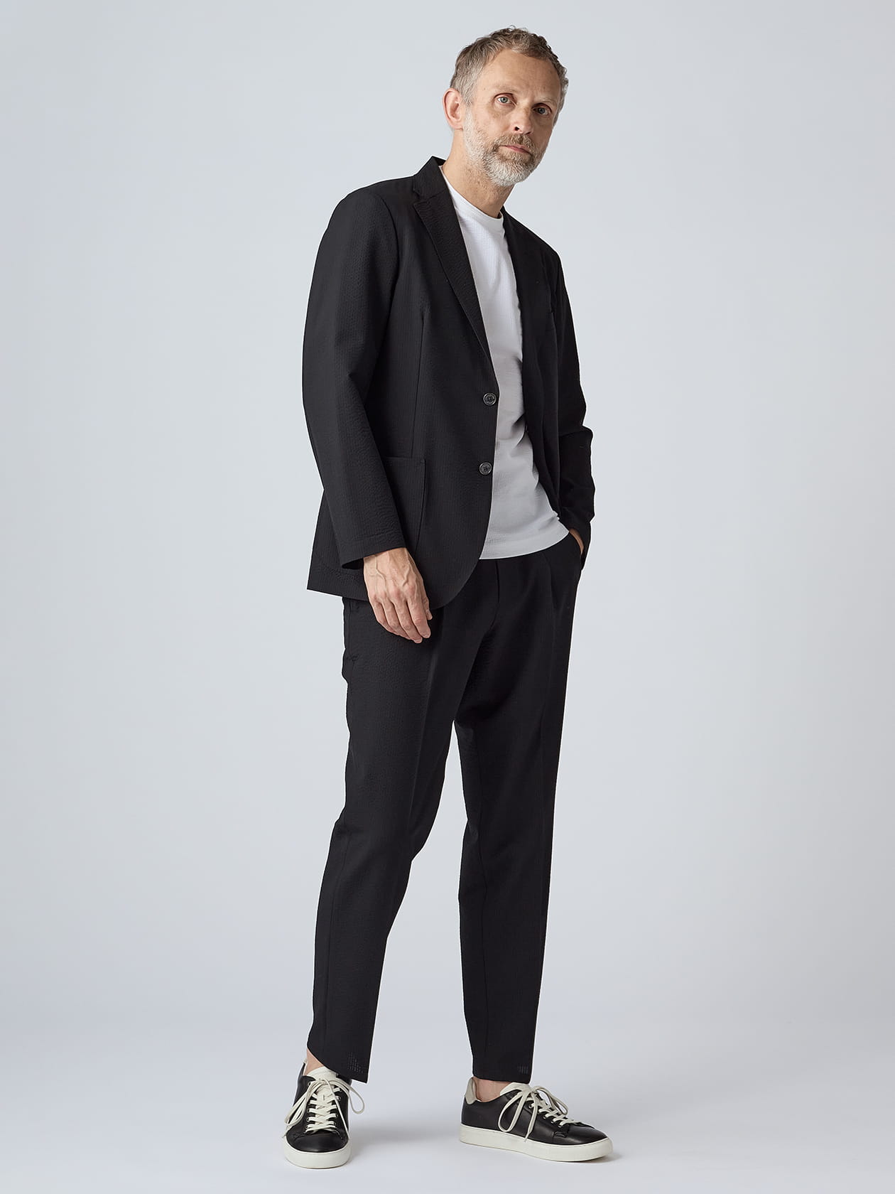 セットアップ対応】TEC.3 Seer-sucker Pants