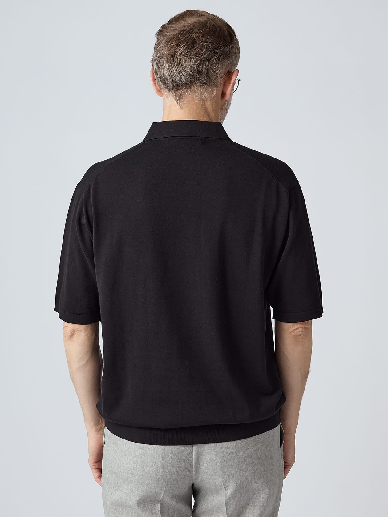 Cotton Twist Knit Polo