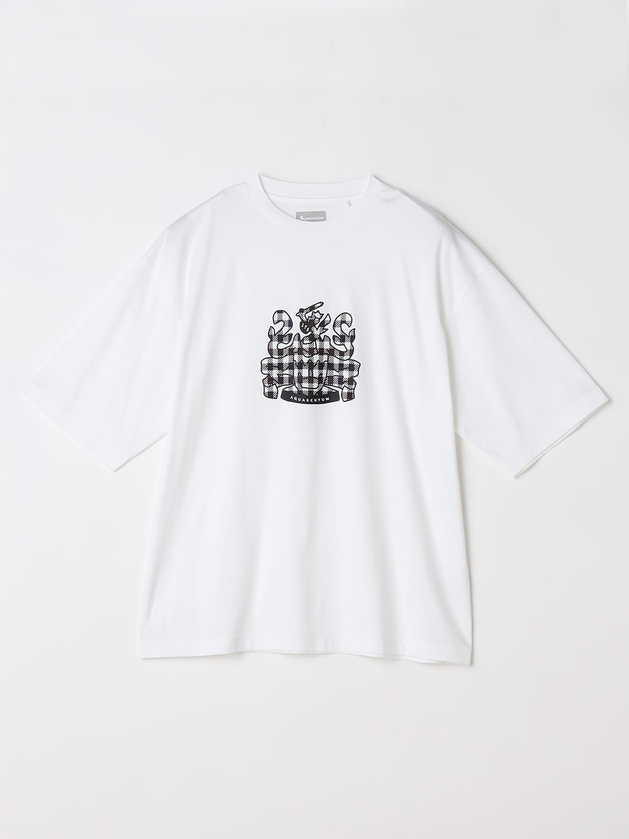 175th limited＞Club Check×Crest T-shirt