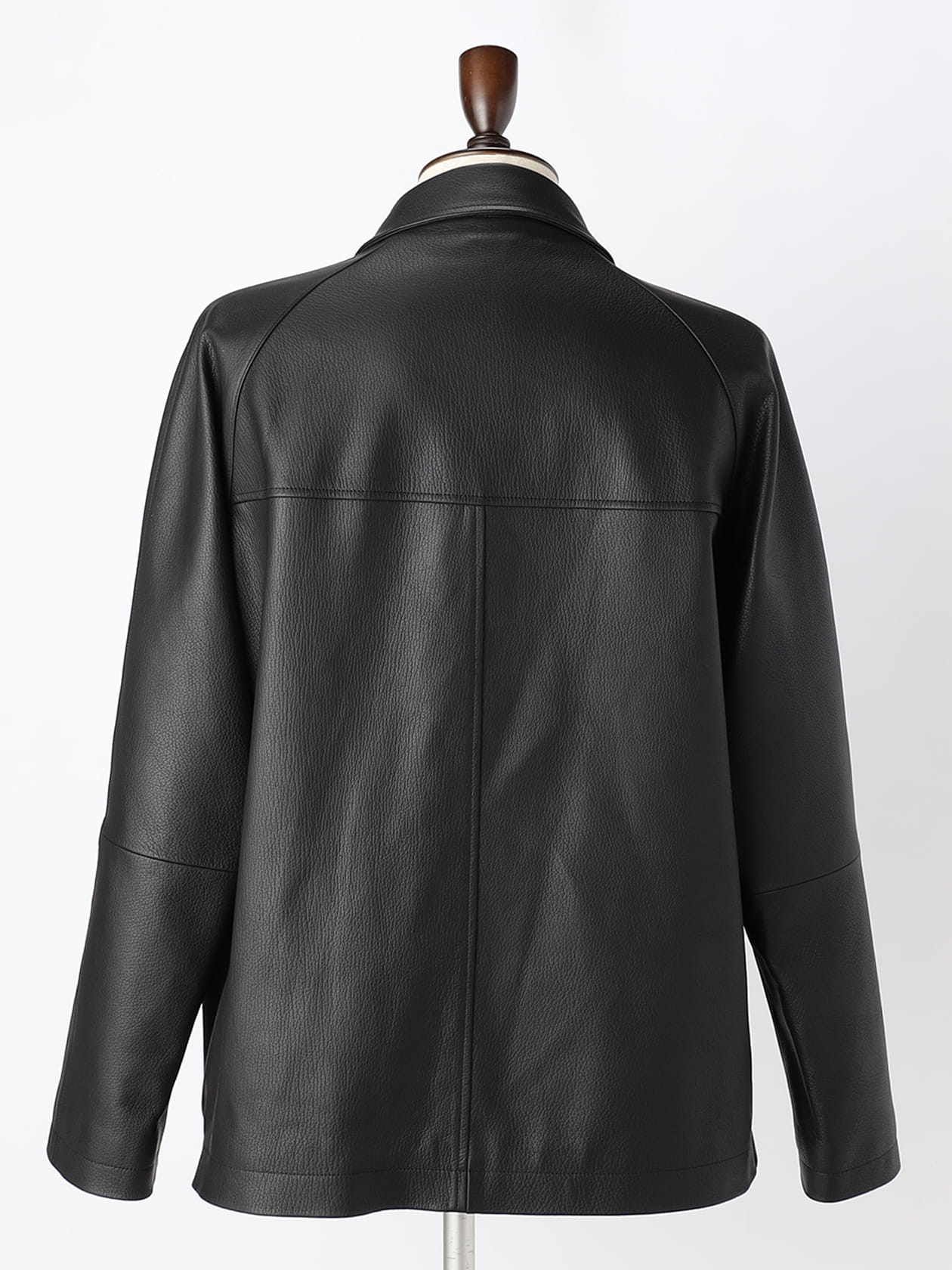 Leather Car Coat