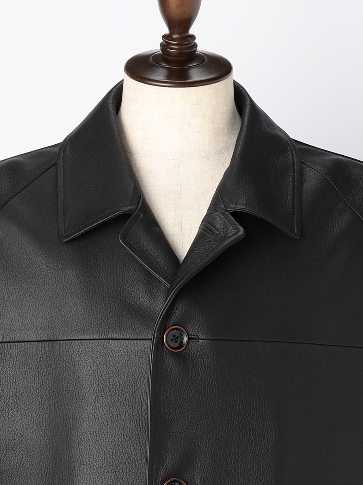 Leather Car Coat