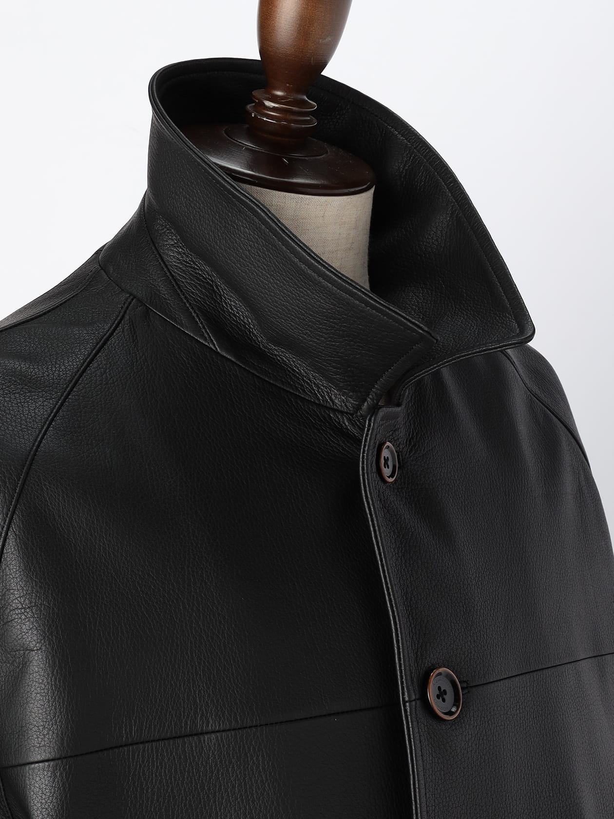 Leather Car Coat
