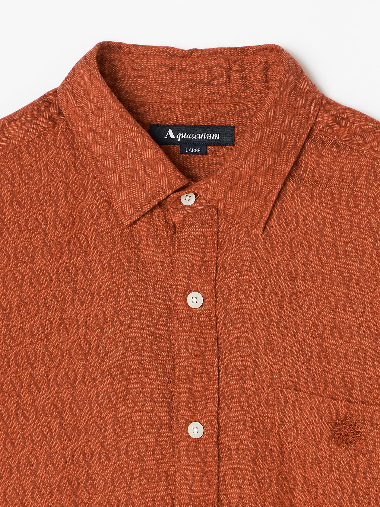aq さん専用 AQ Logo Jacquard Shirt