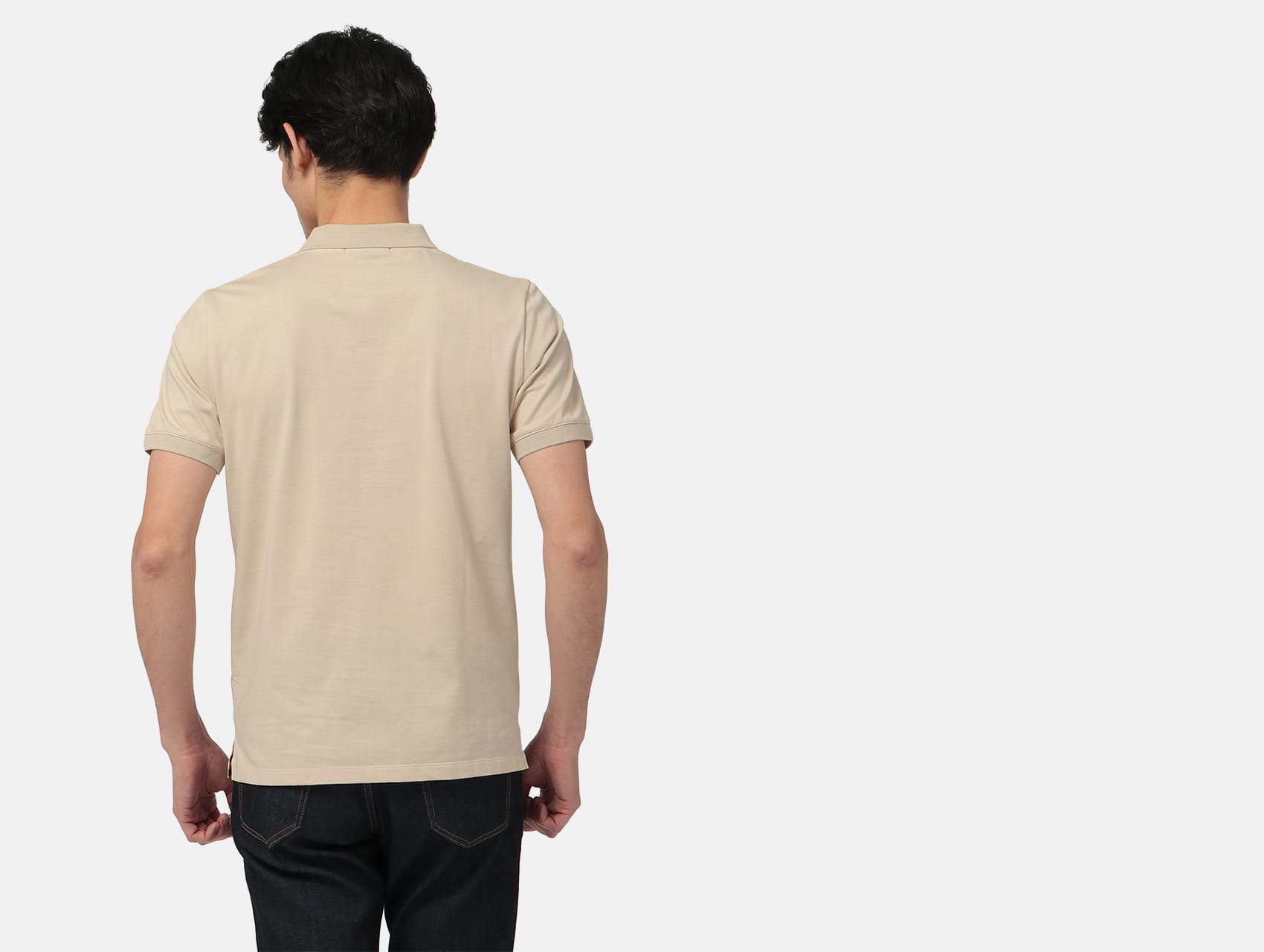 クラブチェックポロシャツ