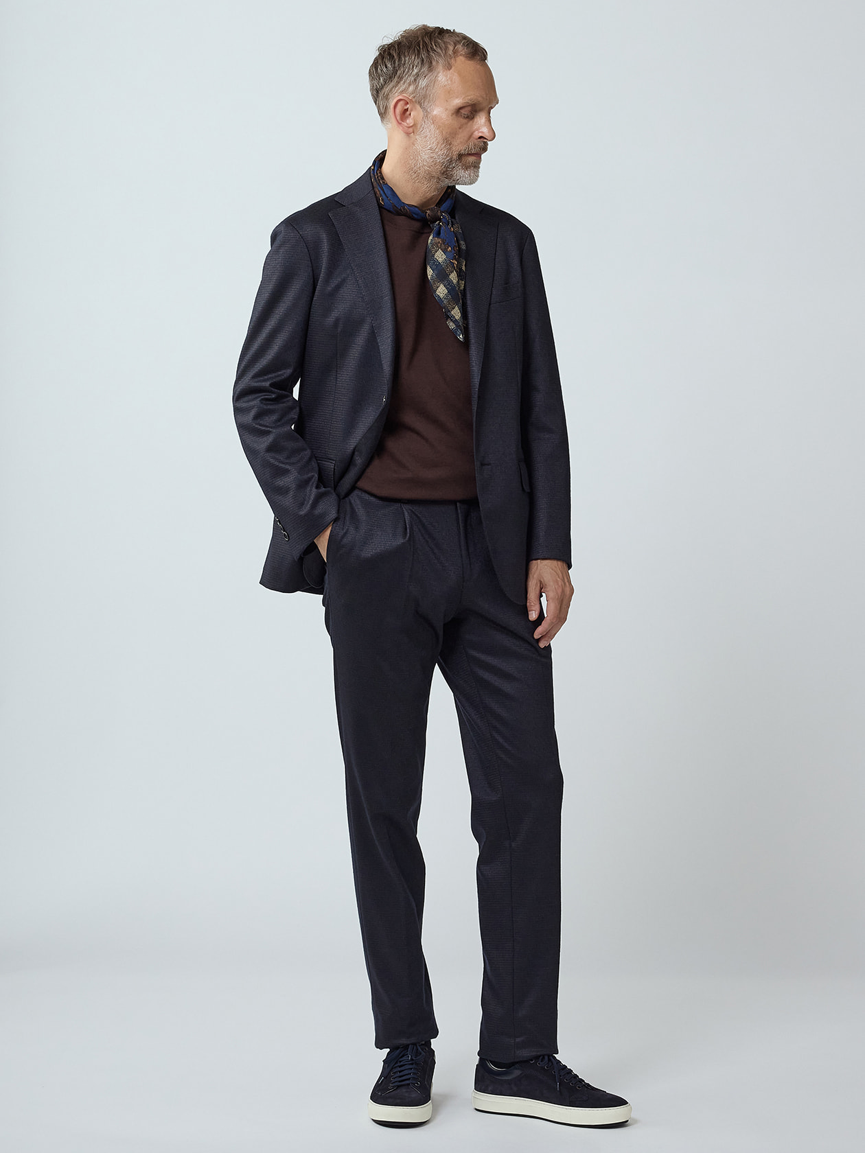 KING SIZE】TEC.3 Knit Houndstooth Pants