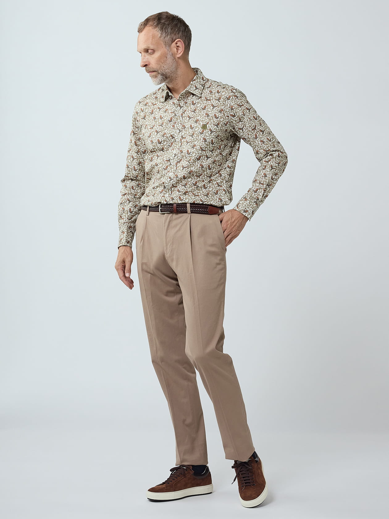 KING SIZE】One Wash Twill Chino Pants