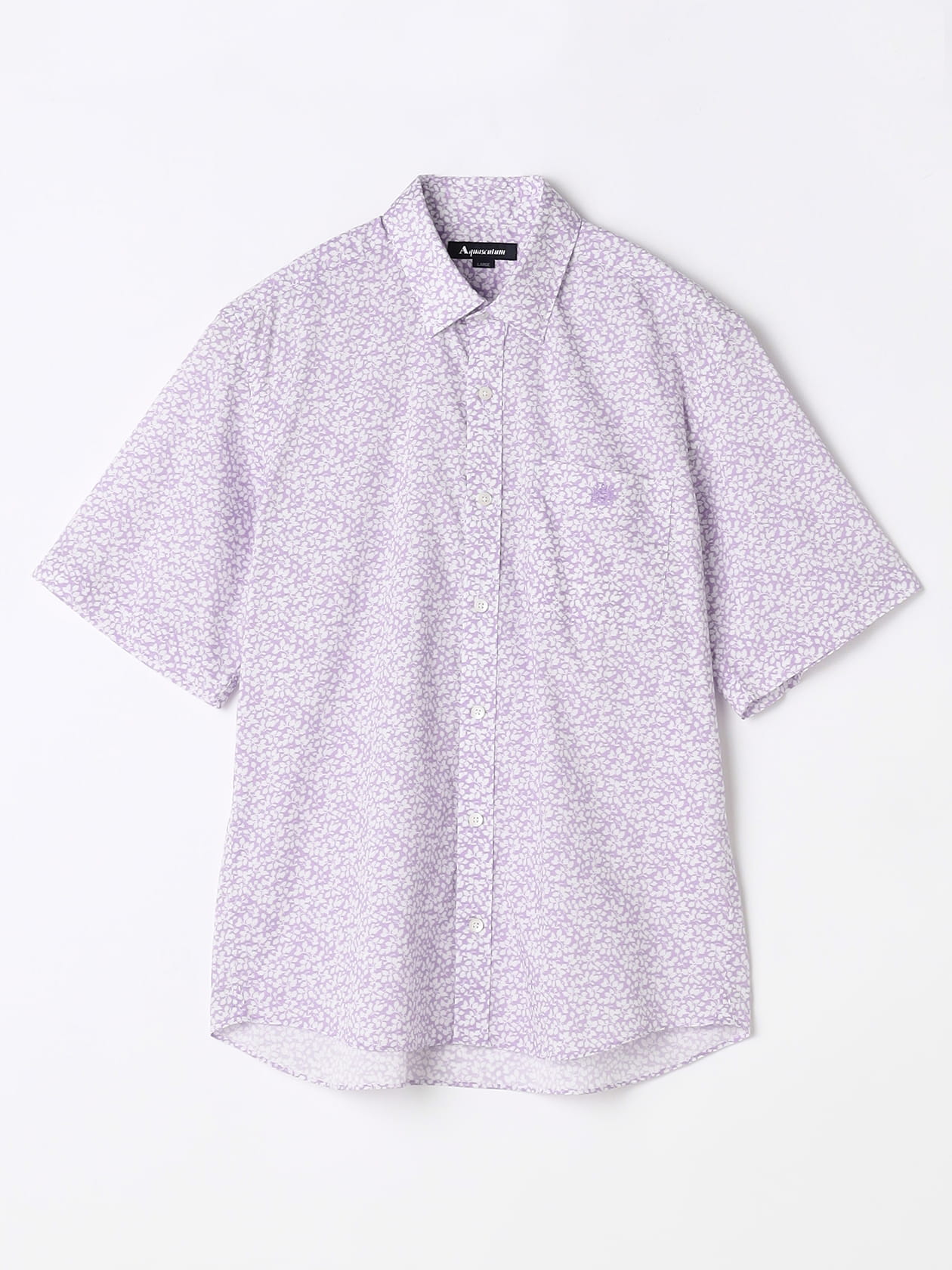 KING SIZE】Liberty Print Short Sleeve Shirt