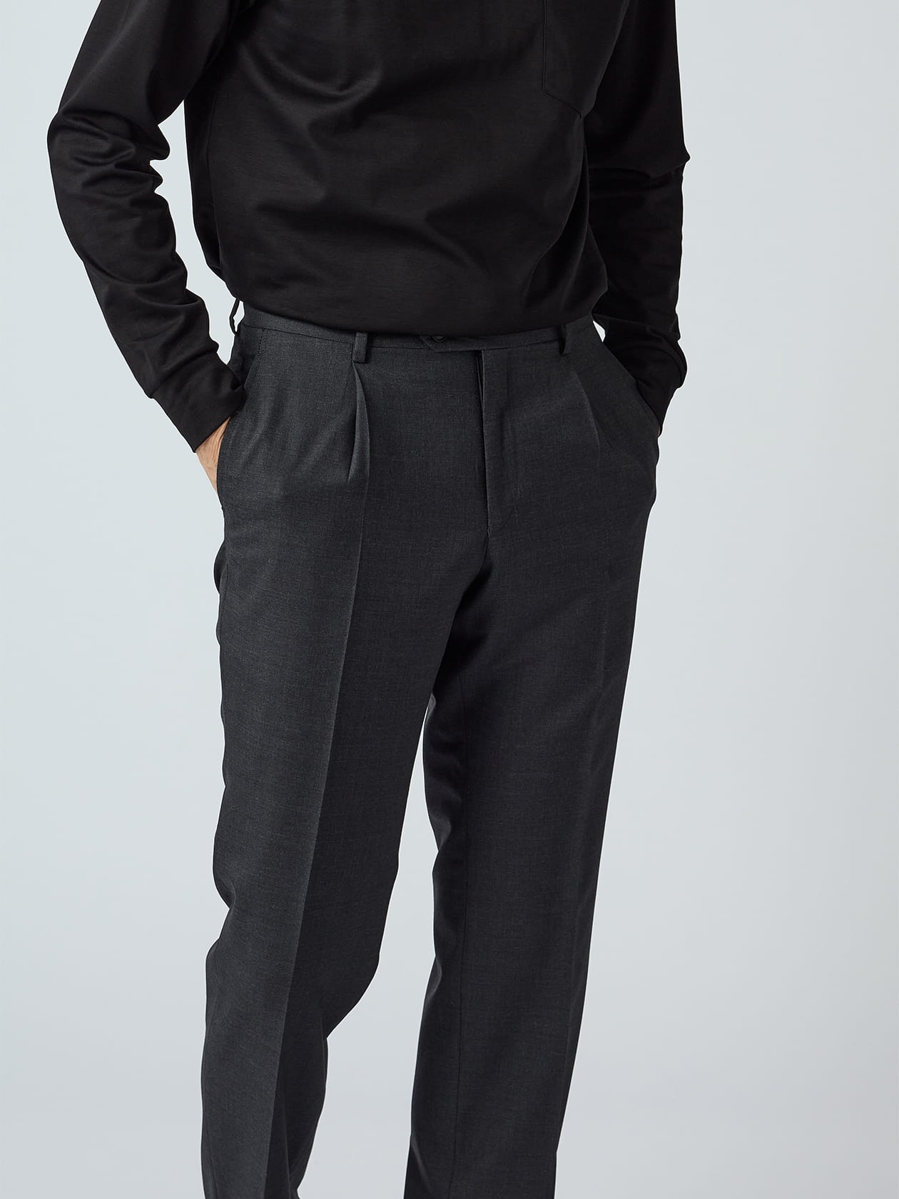 KING SIZE】Tropical Plain Trousers