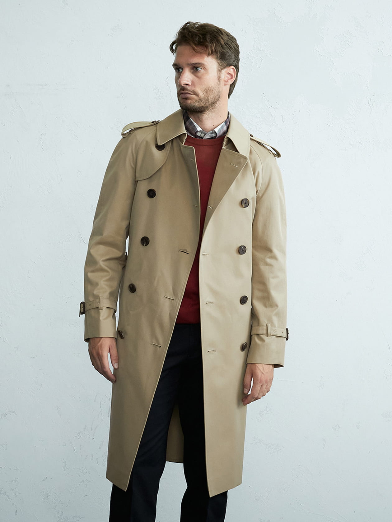 Aquascutum KINGS WAY 英国製 トレンチコート-