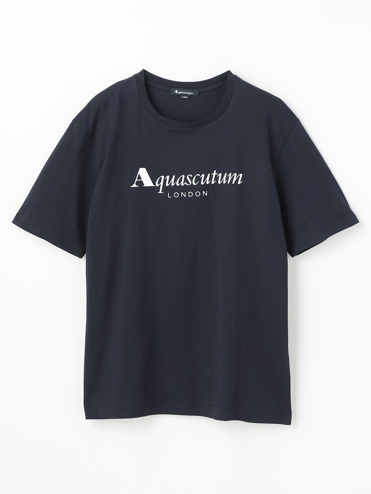 AQロゴプリントTシャツ