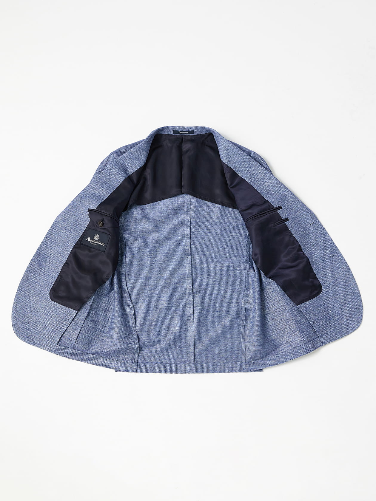 Sax Blue Melange Jersey Jacket
