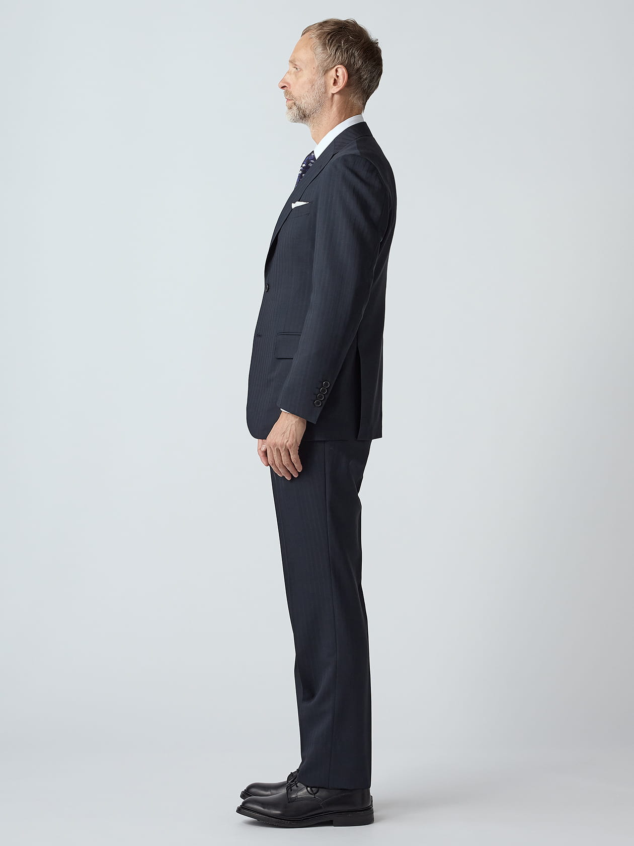 Aquascutum モヘア混 スーツ セットアップ 春夏 Summer Kid Mohair Suit