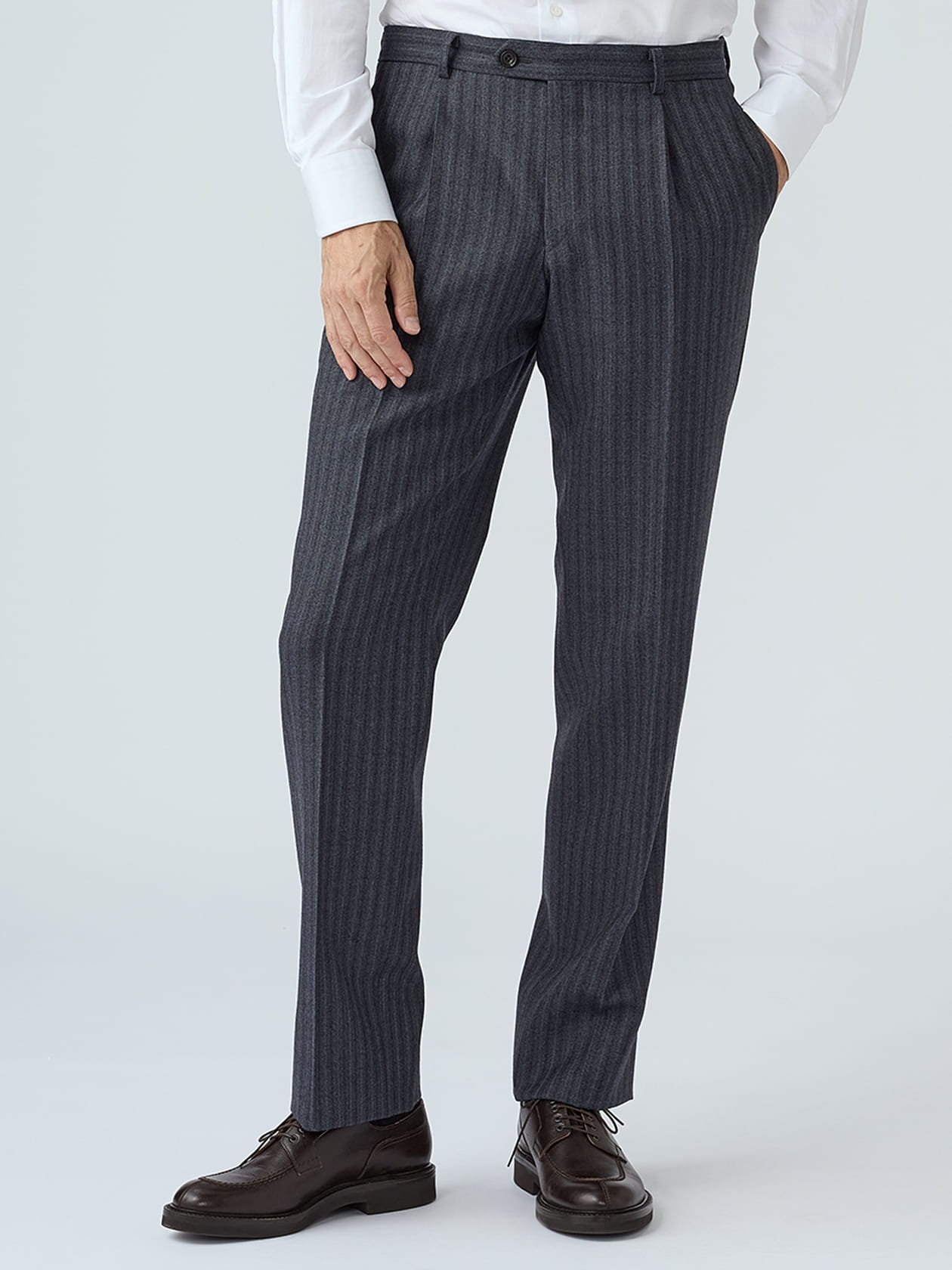 新品未使用 ザ・スーツカンパニー スーツ36 生成りストライプ ウォッシャブル Archives＞Vintage Stripe Suit