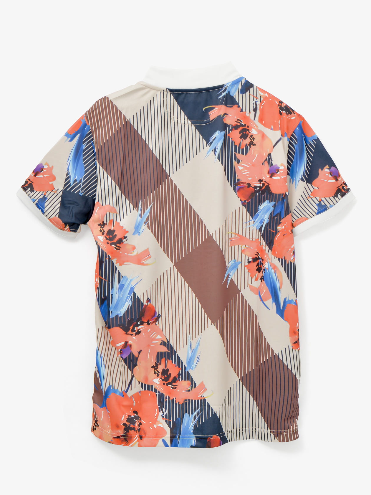 アクアスキュータム　レディスゴルフ　モックネックシャツ　M Aquascutum｜GOLF WOMEN クラブチェックベアモックネック