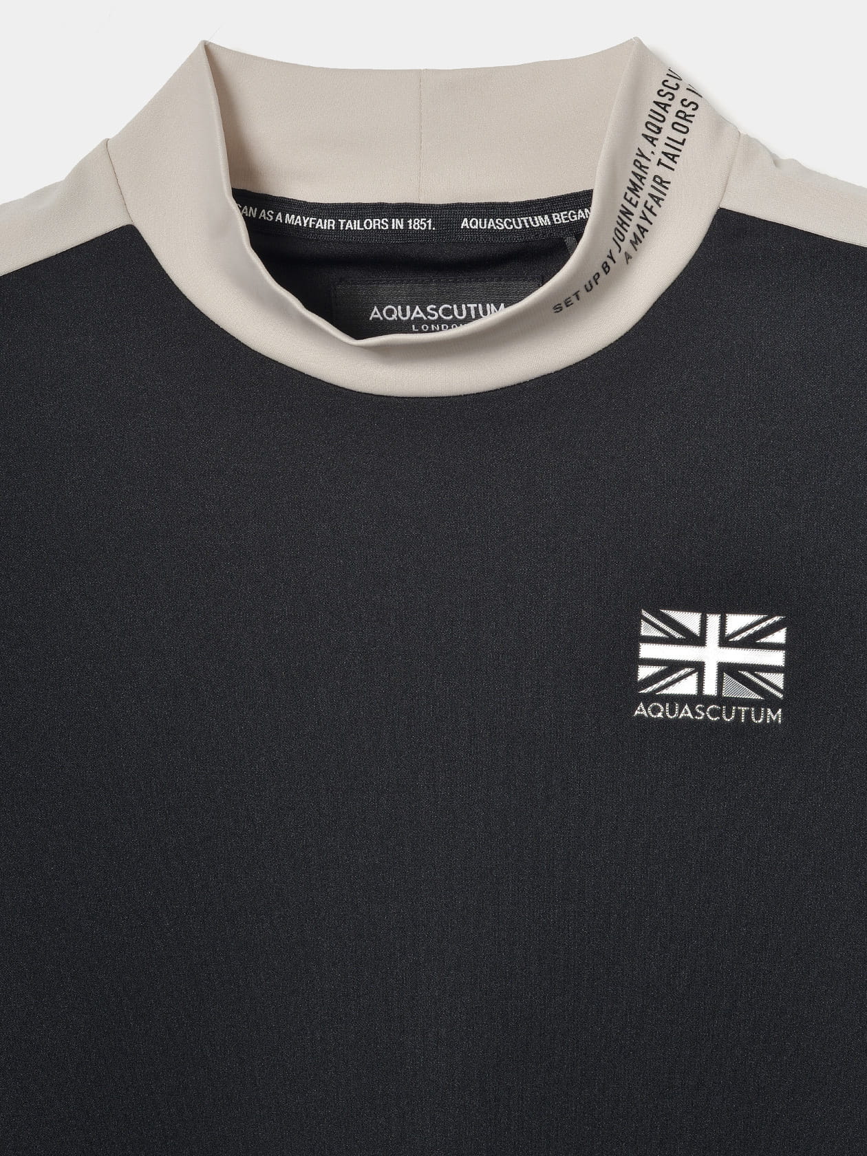 GOLF MEN ショルダーラインモックネック