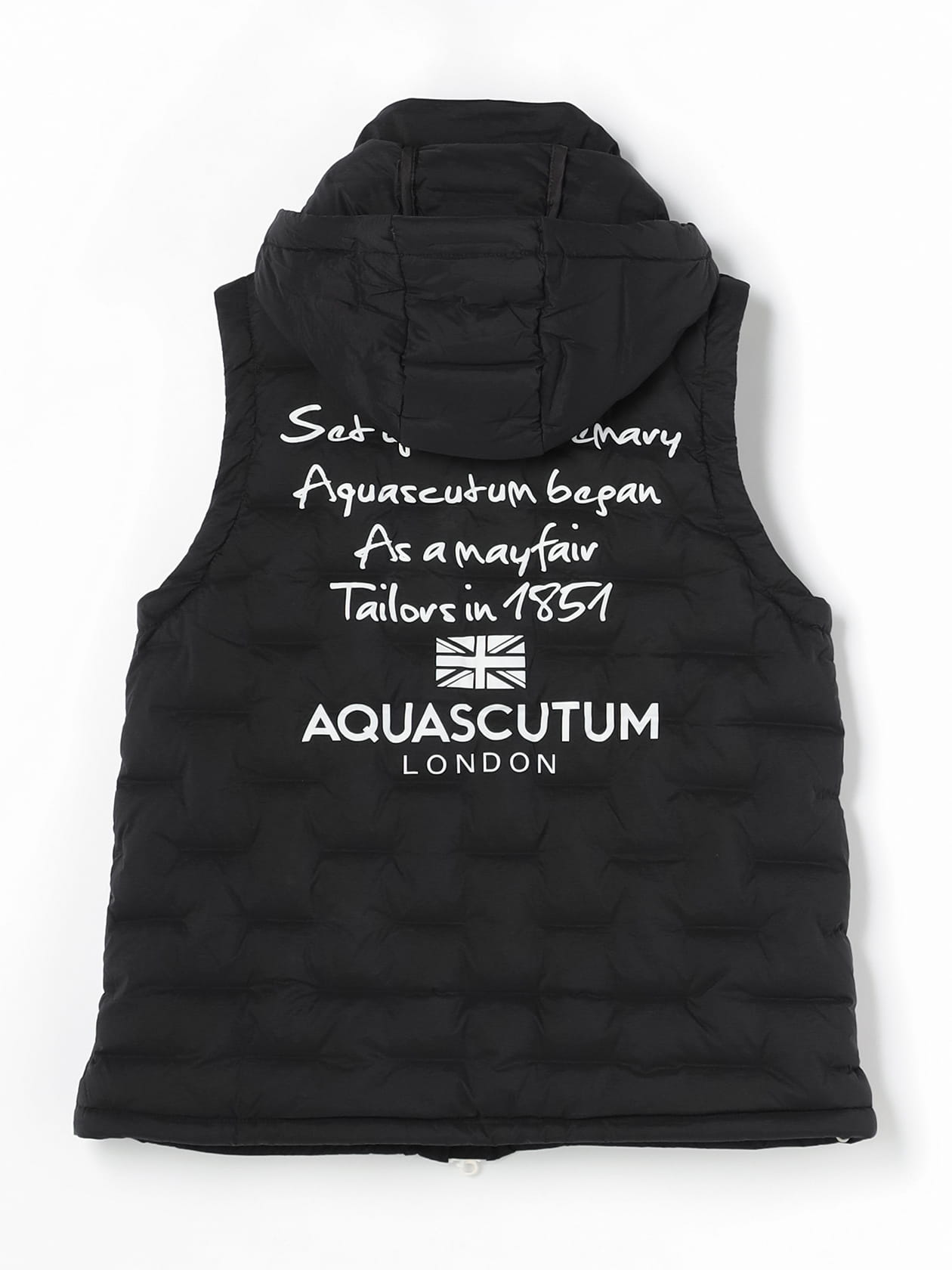 Aquascutum ダウンベスト ロングベスト ゴルフウェア ワンピース Aquascutum ダウンベスト ロングベスト ゴルフウェア ワンピース