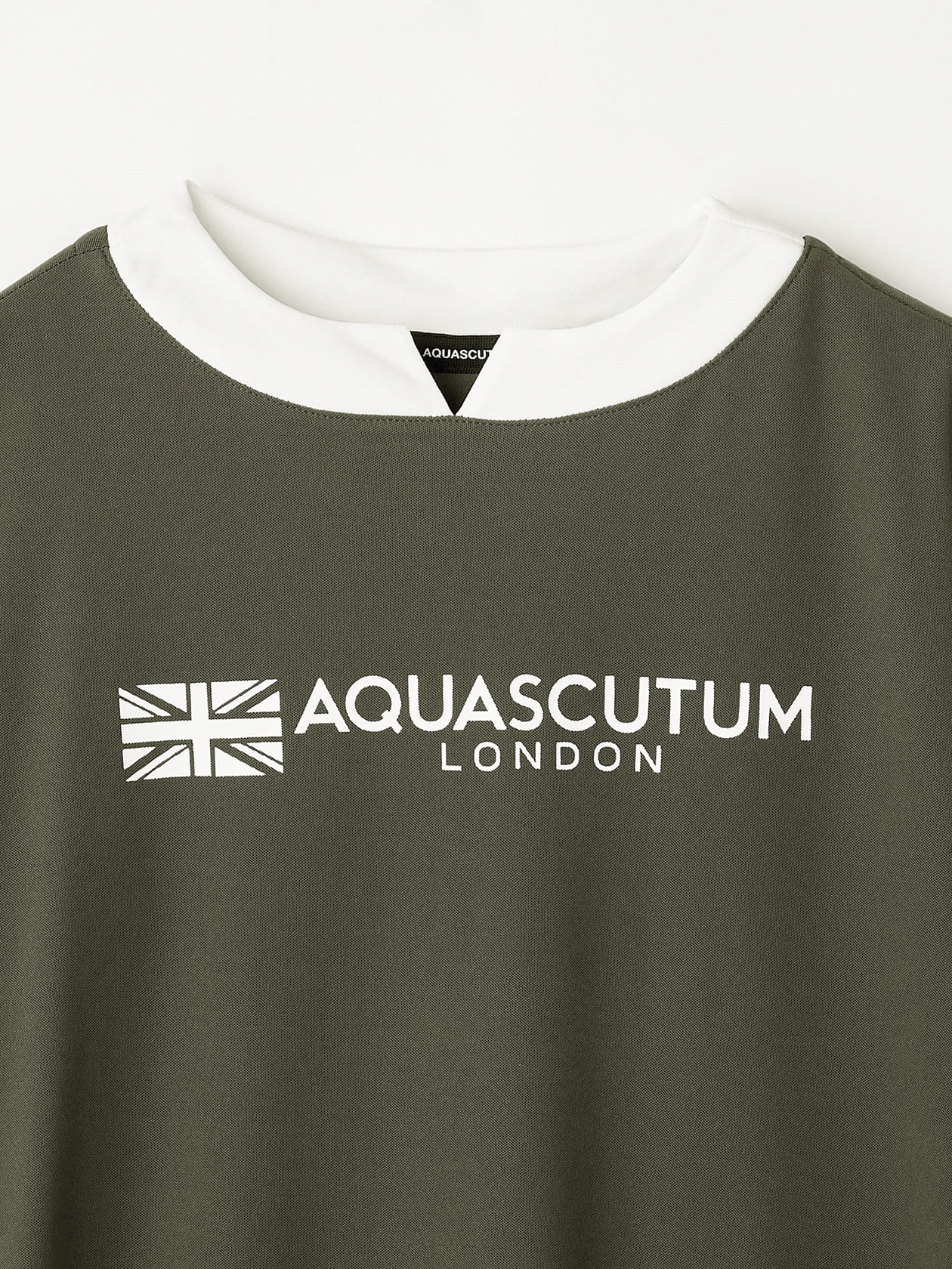 GOLF WOMEN － AQロゴモックネックOP