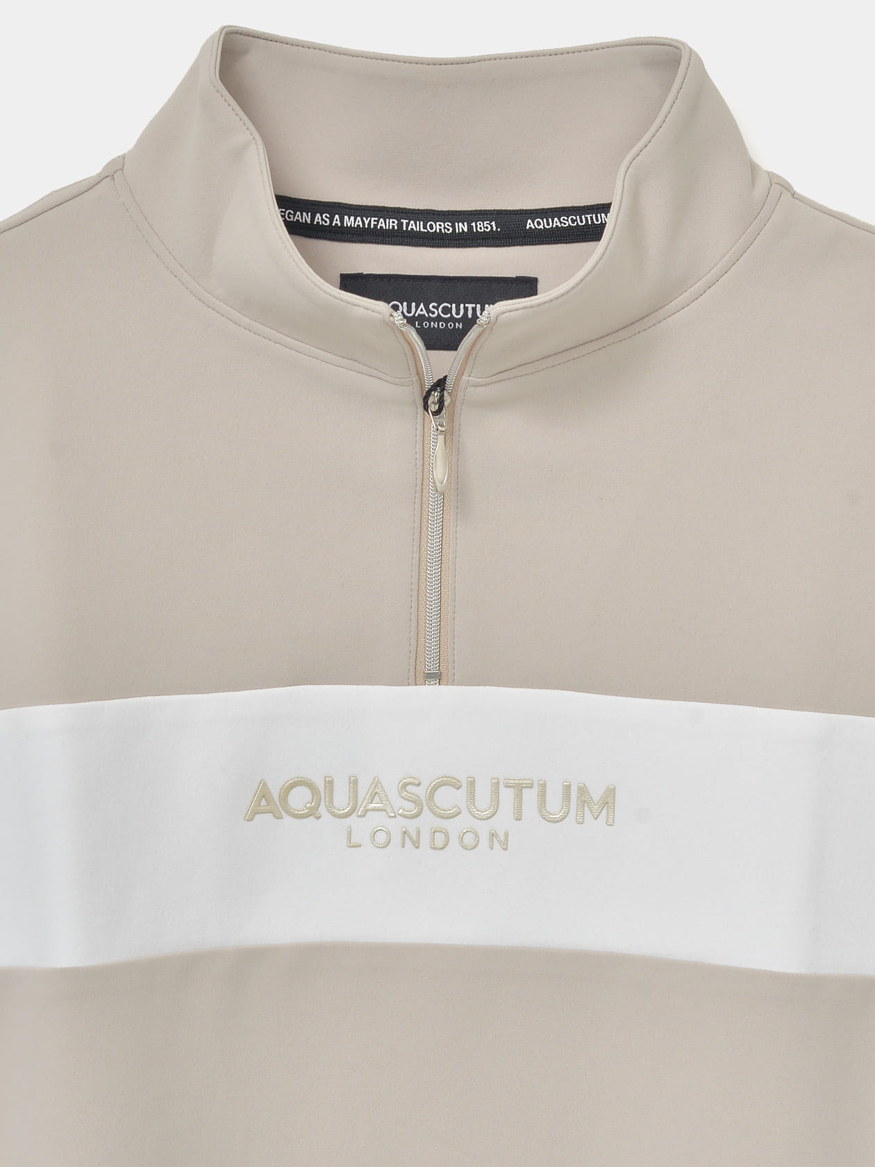 新品 AQUASCUTUM クリーミー ゴルフウェア ジョガーセットアップ春夏秋