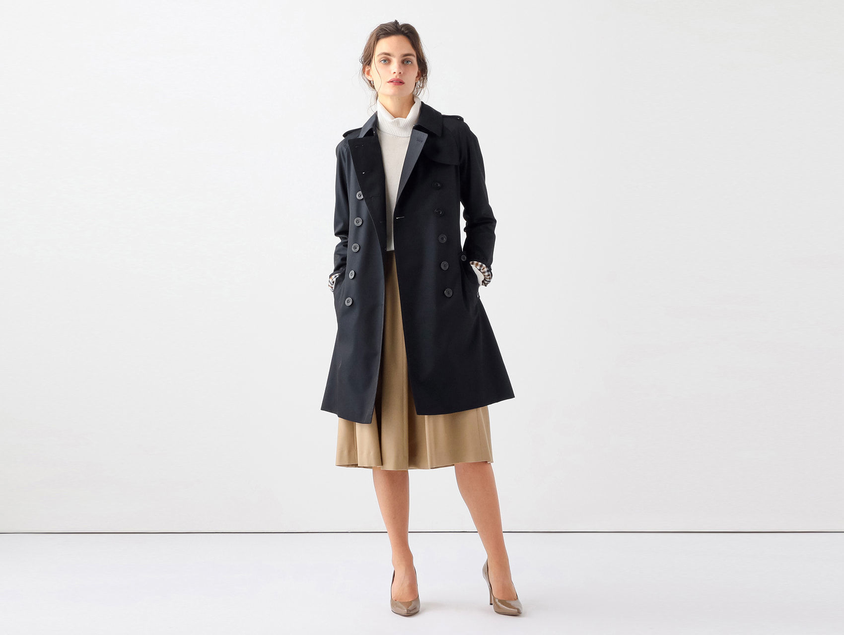 BASIC TRENCHCOAT SHORT