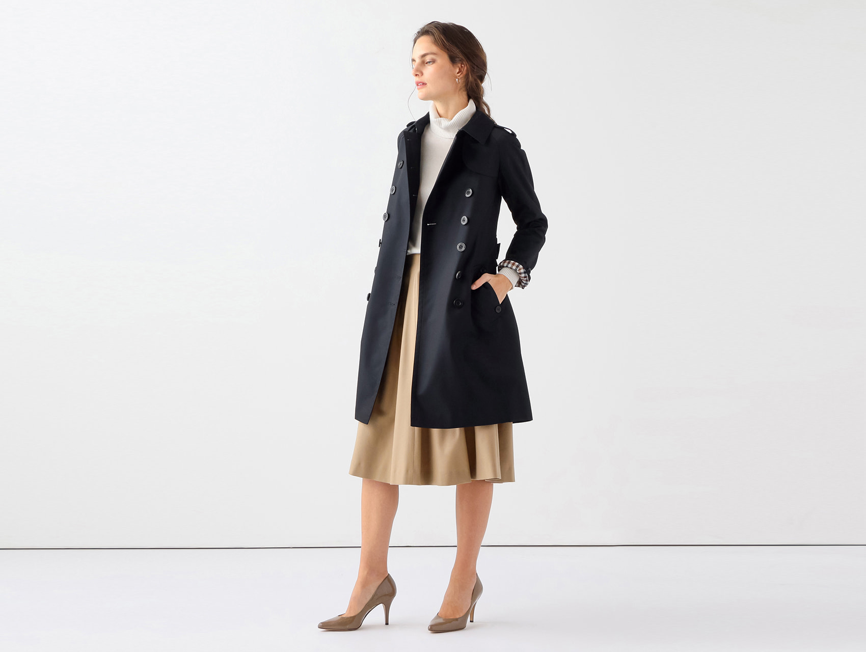 BASIC TRENCHCOAT SHORT