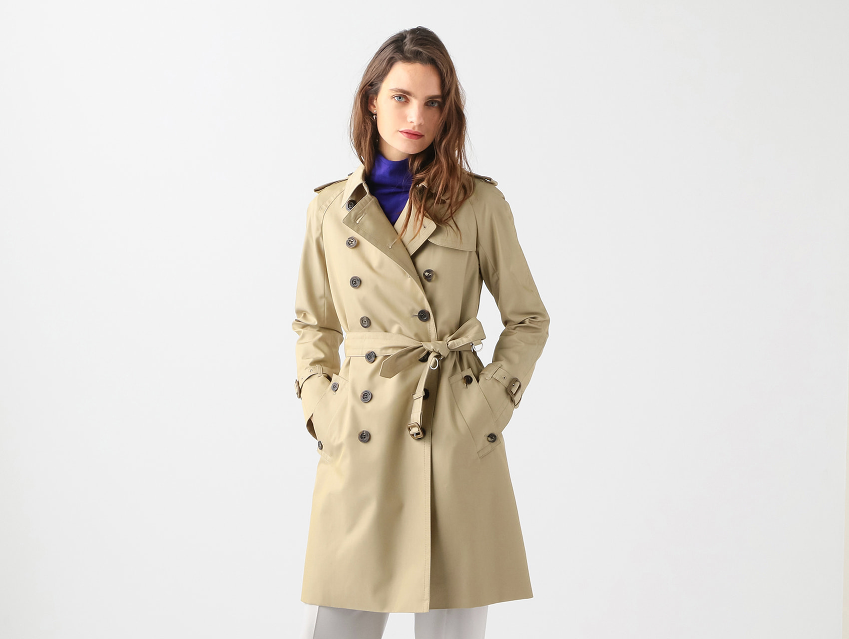 BASIC TRENCHCOAT SHORT