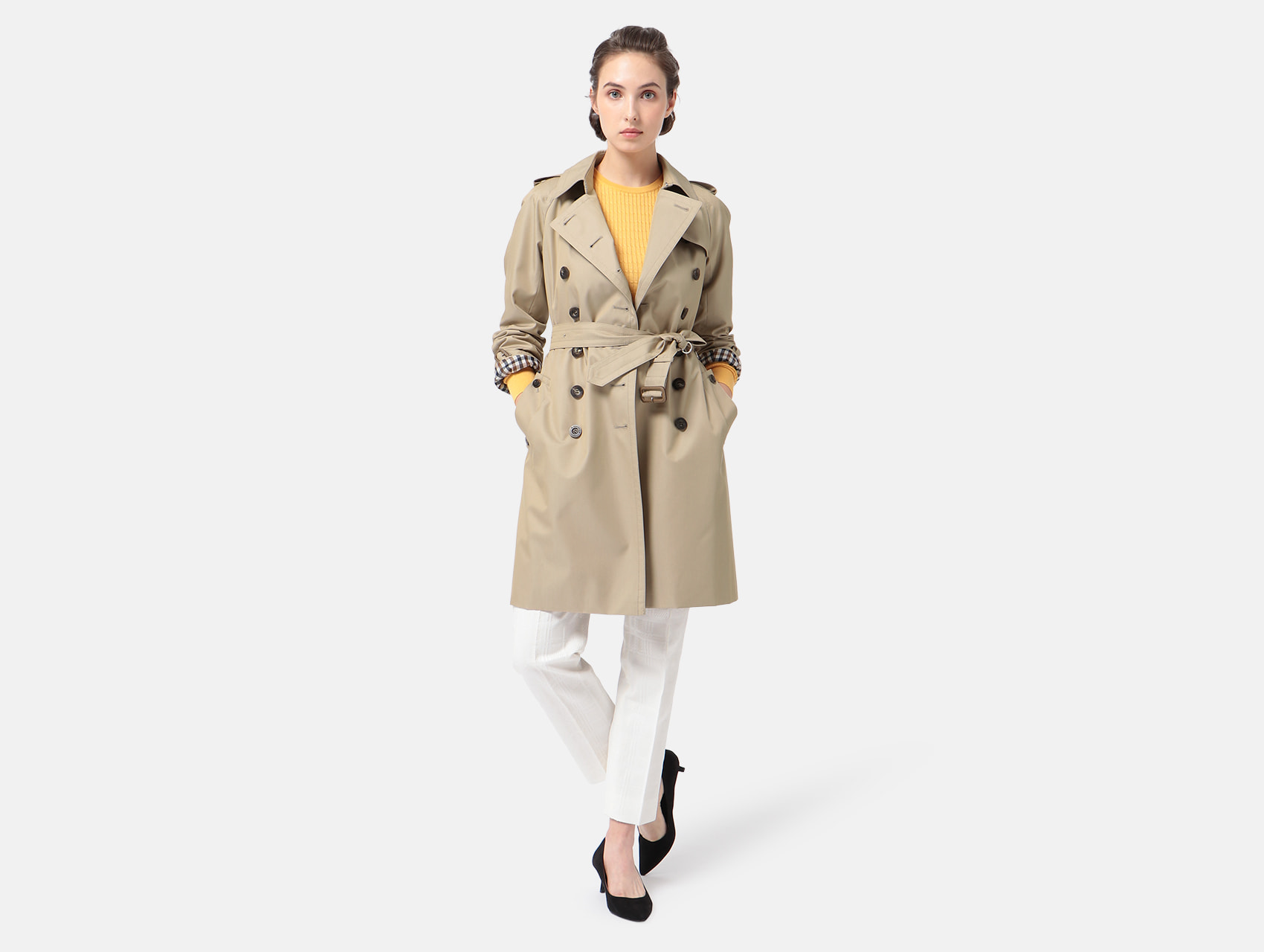 BASIC TRENCHCOAT SHORT