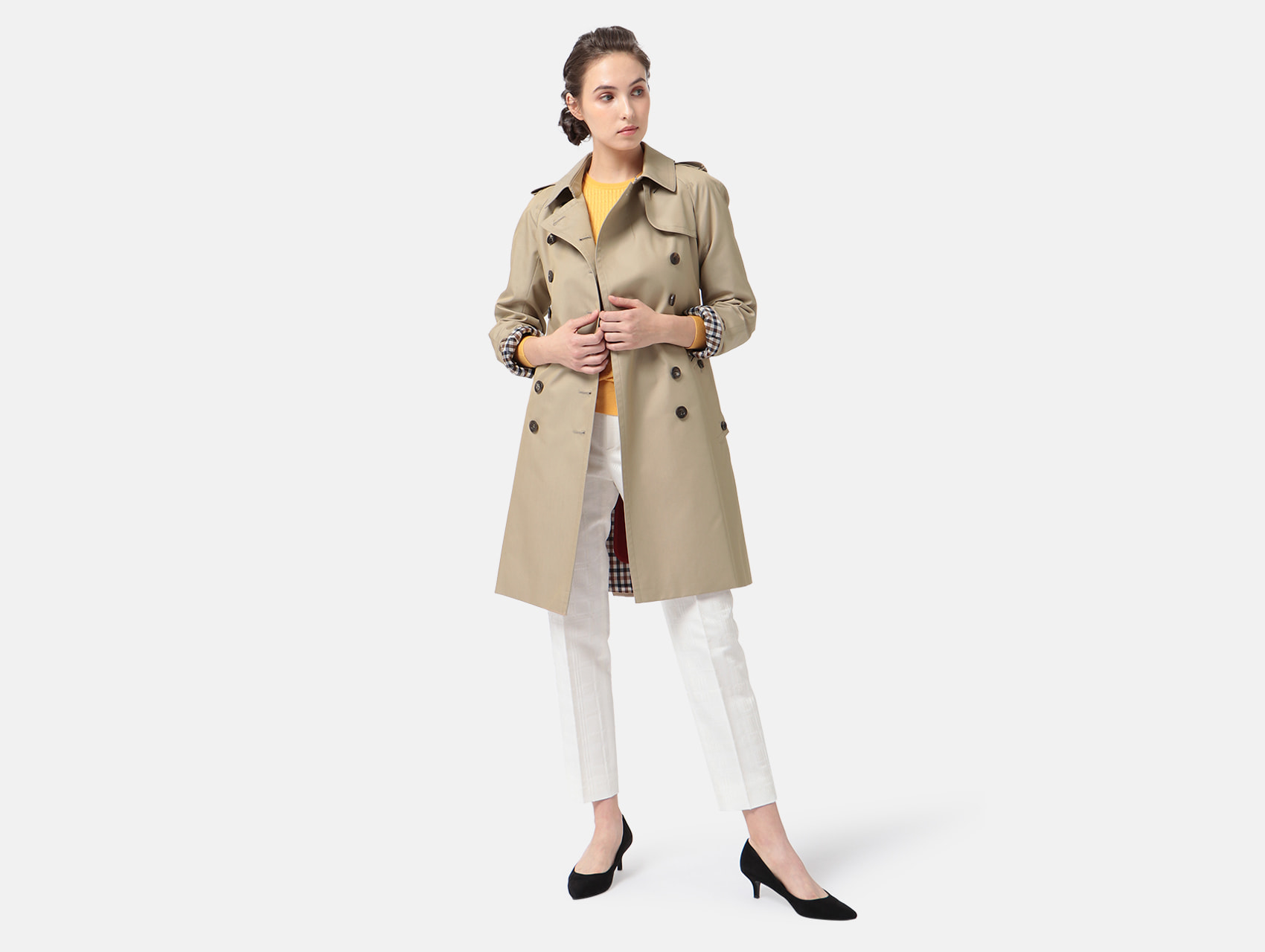 BASIC TRENCHCOAT SHORT