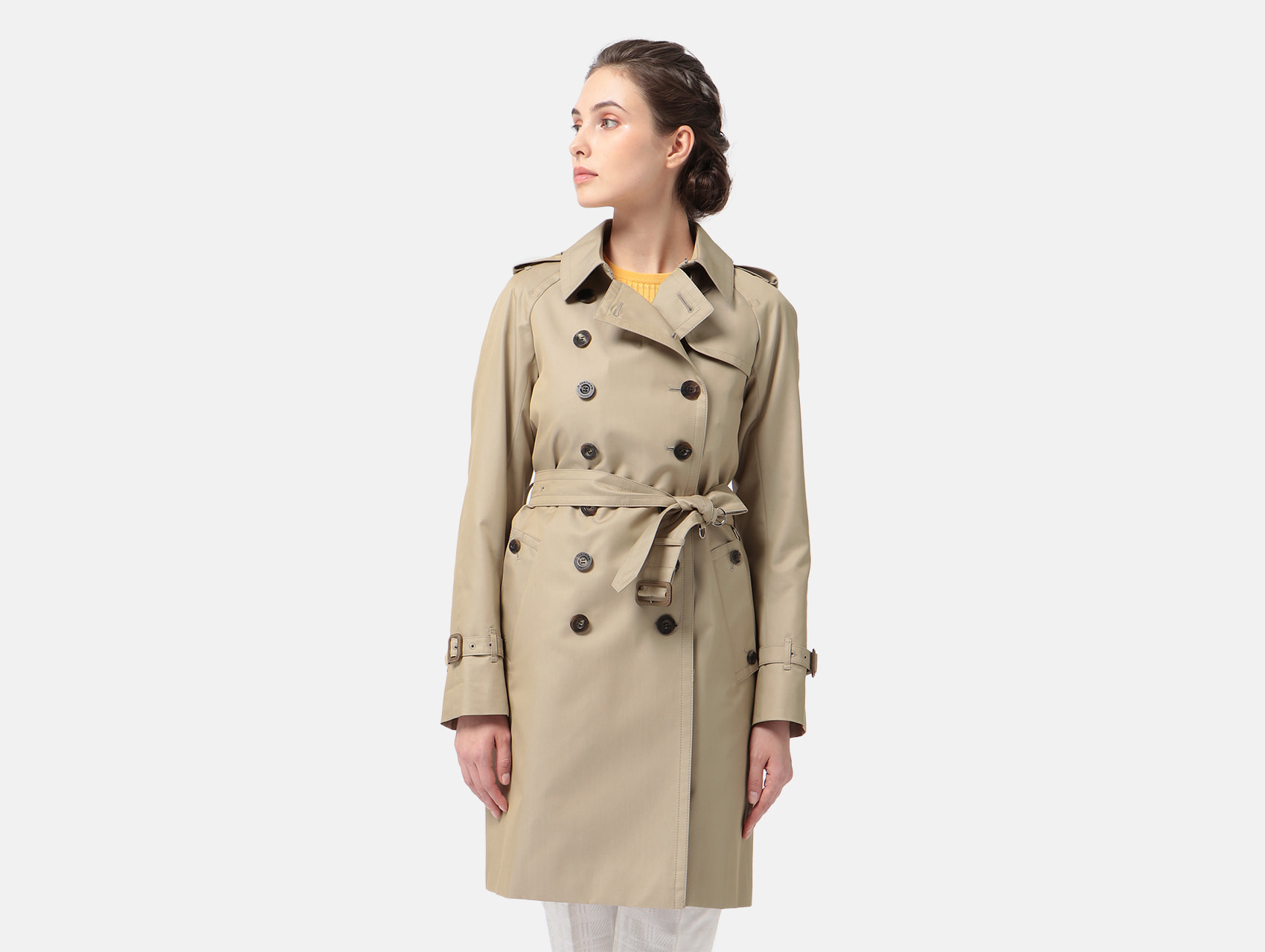 BASIC TRENCHCOAT SHORT