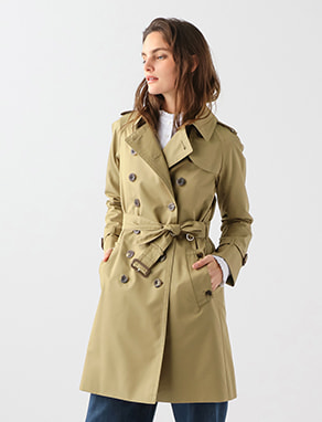 BASIC TRENCHCOAT SHORT