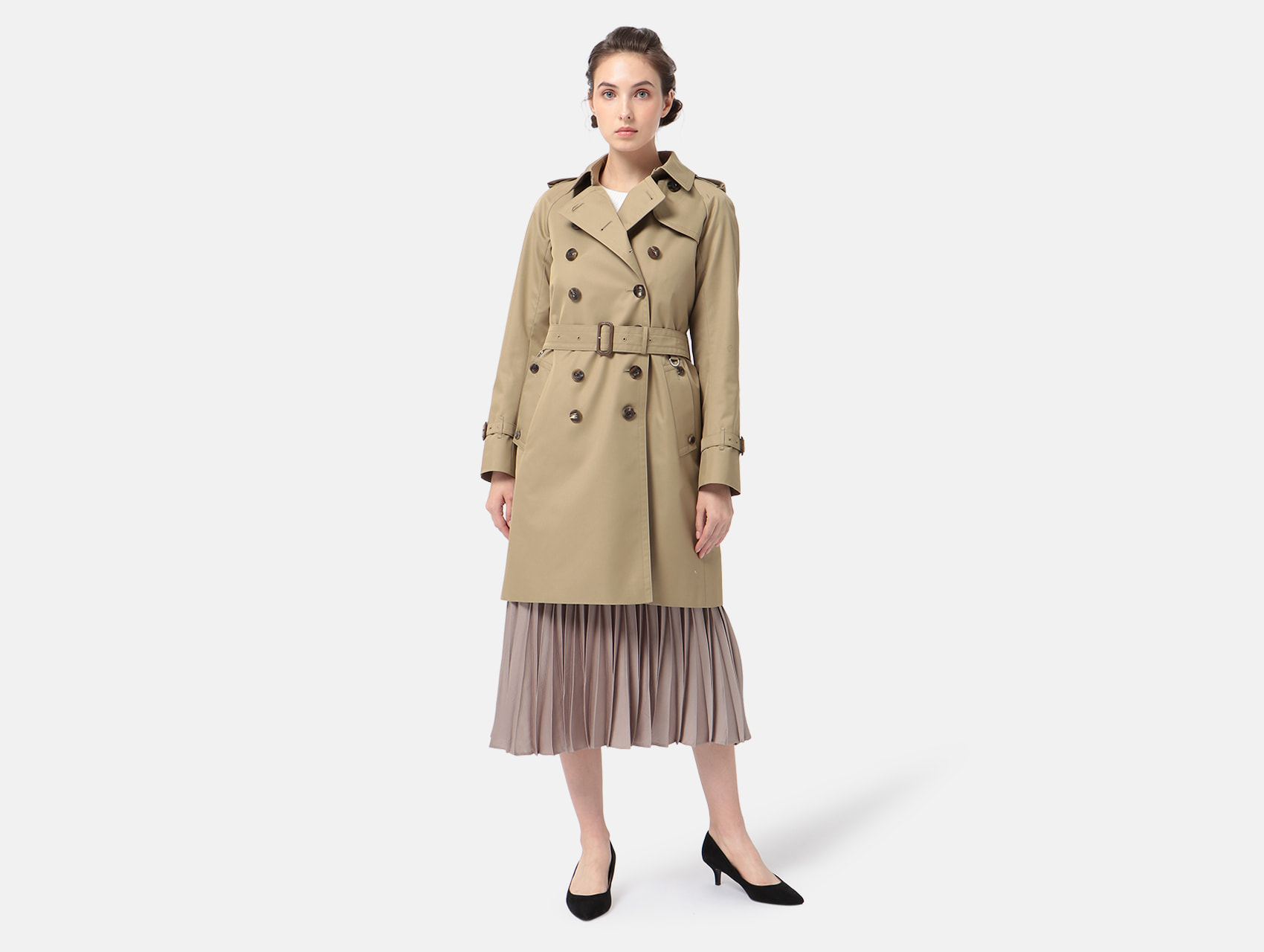 BASIC TRENCHCOAT SHORT