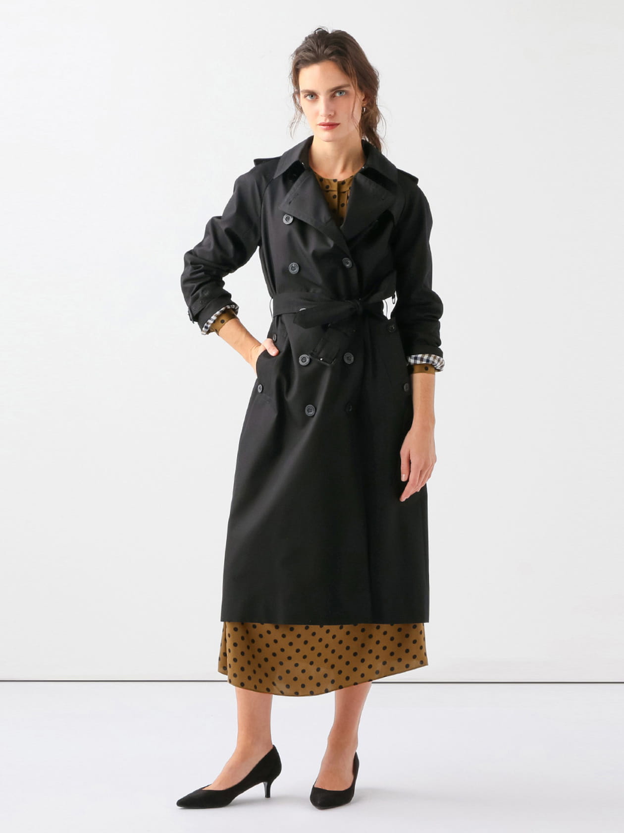 BASIC TRENCHCOAT MAXI