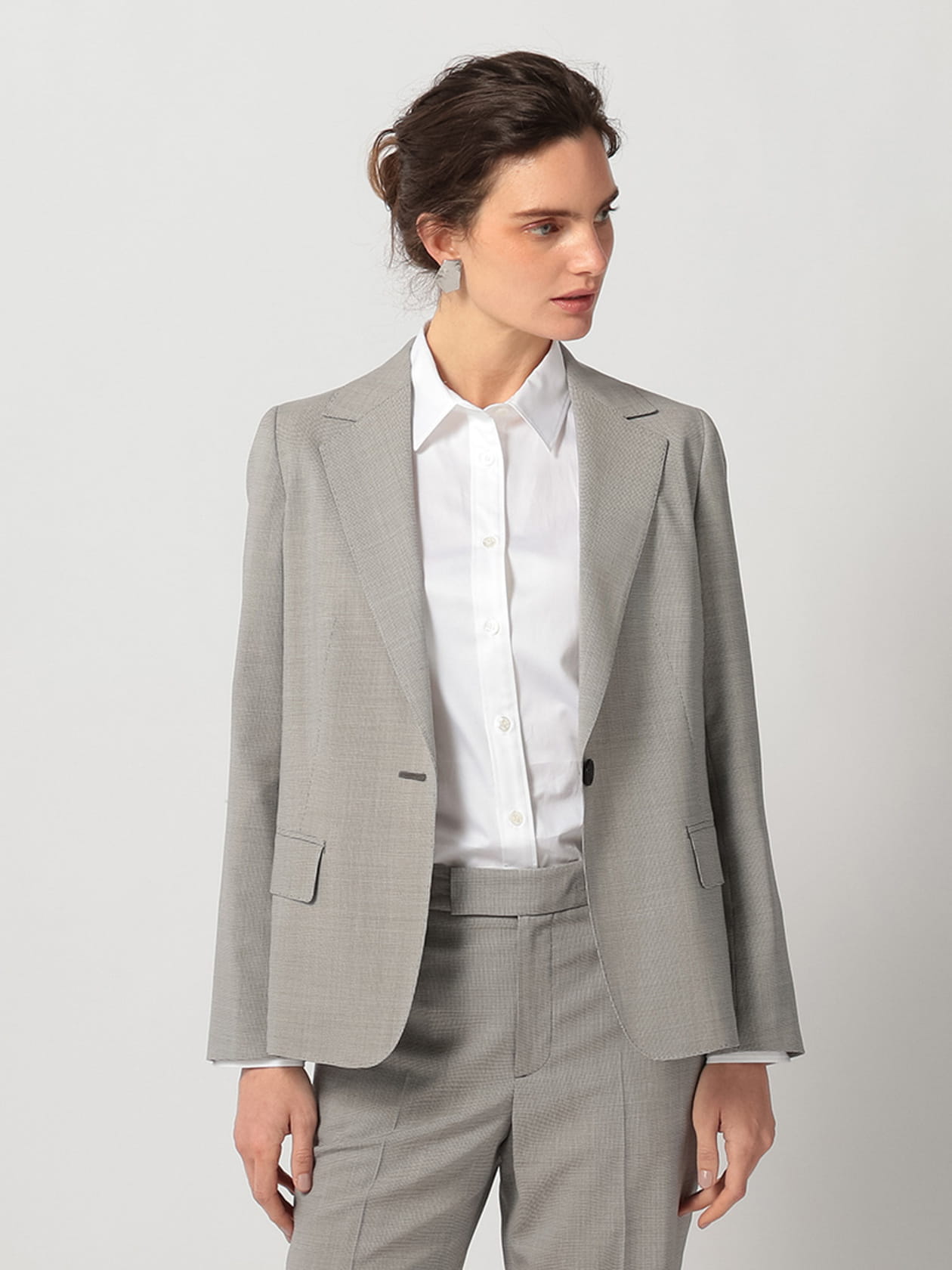 Aquascutum ハウンドトゥースサマージャケット Aquascutum ハウンドトゥースサマージャケット