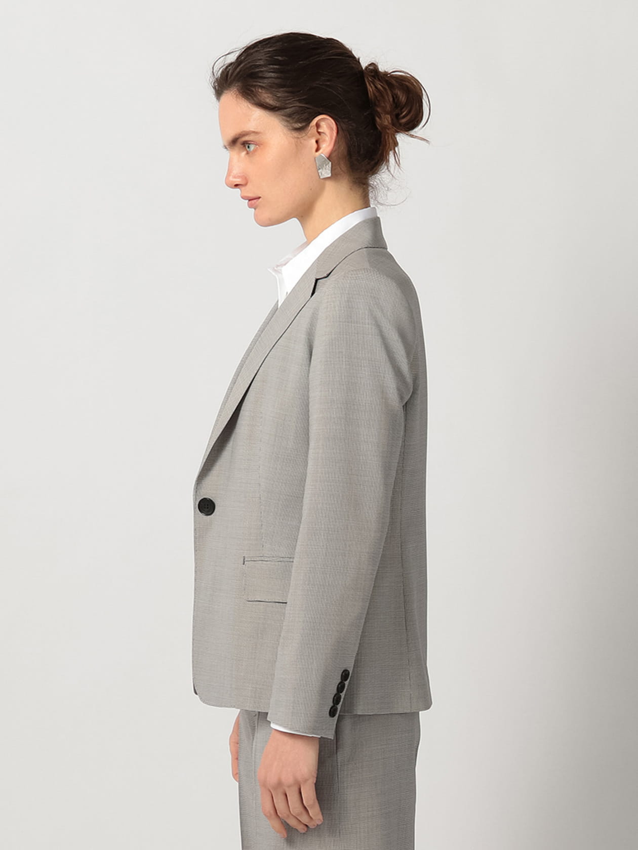 Aquascutum ハウンドトゥースサマージャケット Aquascutum ハウンドトゥースサマージャケット