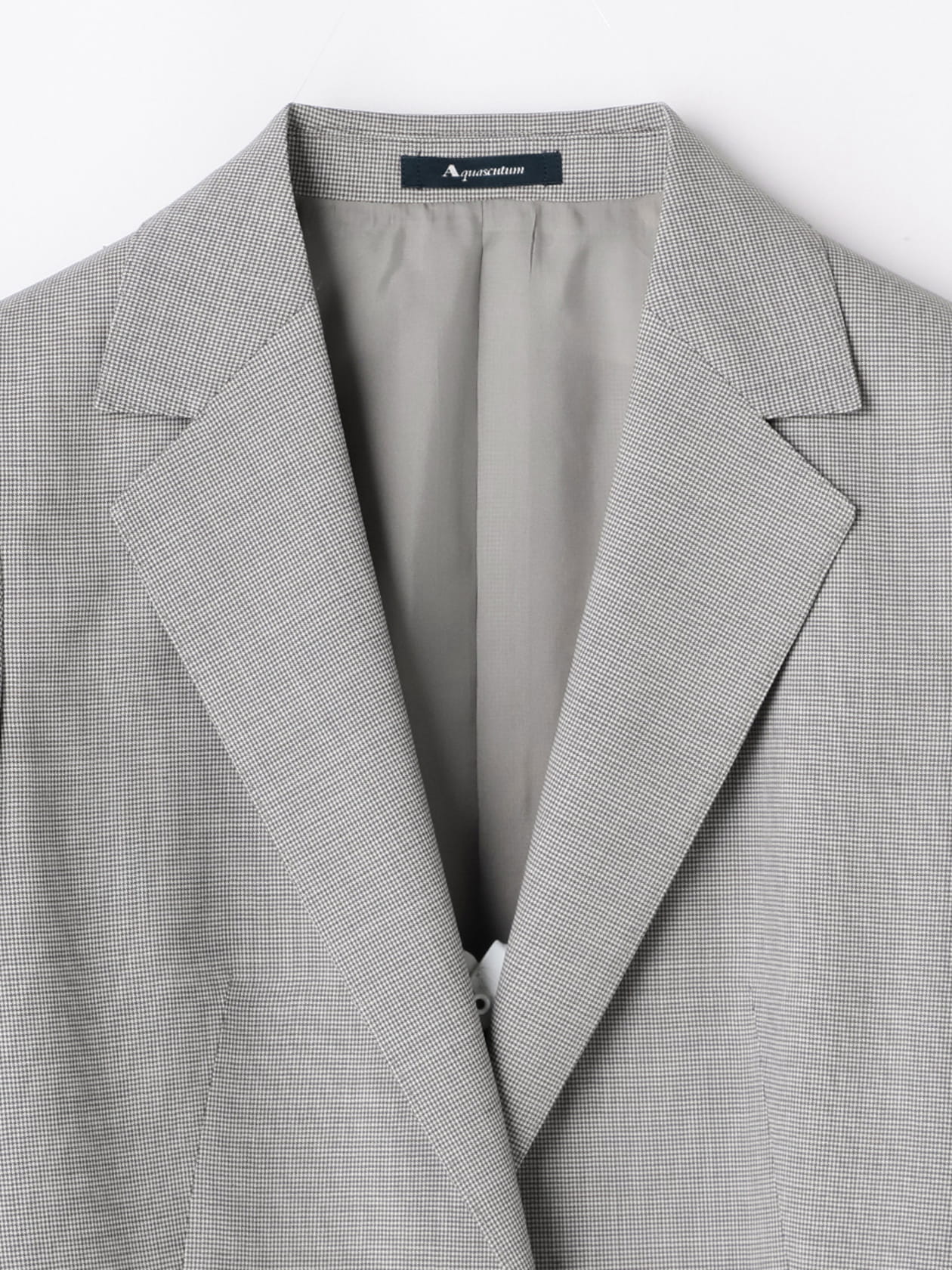 Aquascutum ハウンドトゥースサマージャケット Aquascutum ハウンドトゥースサマージャケット