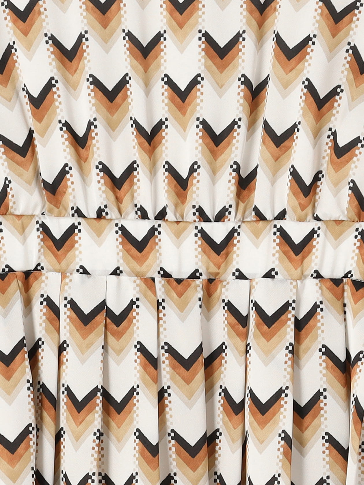 クラシックプリントワンピース