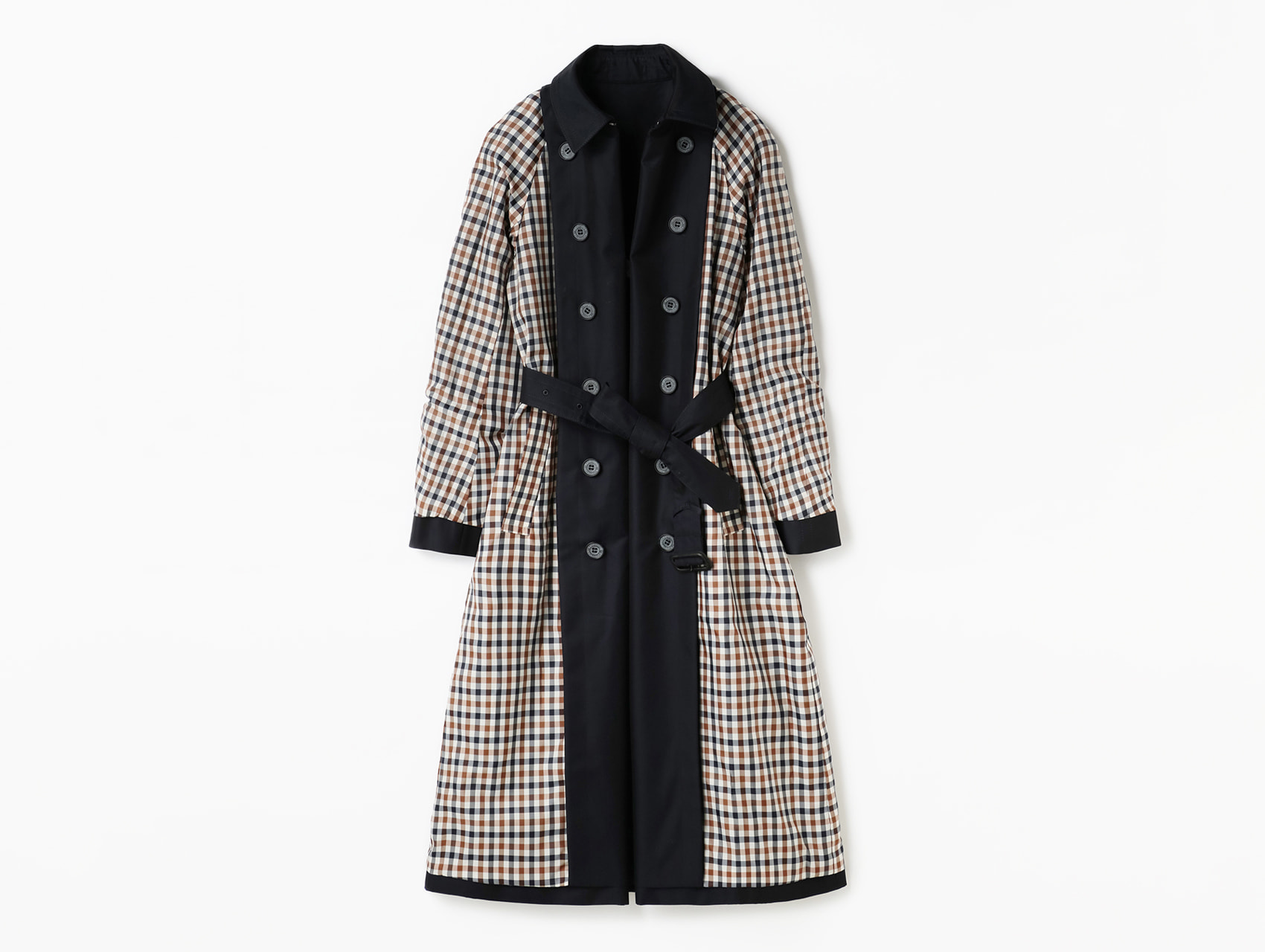 INSIDEOUT TRENCH COAT MAXI