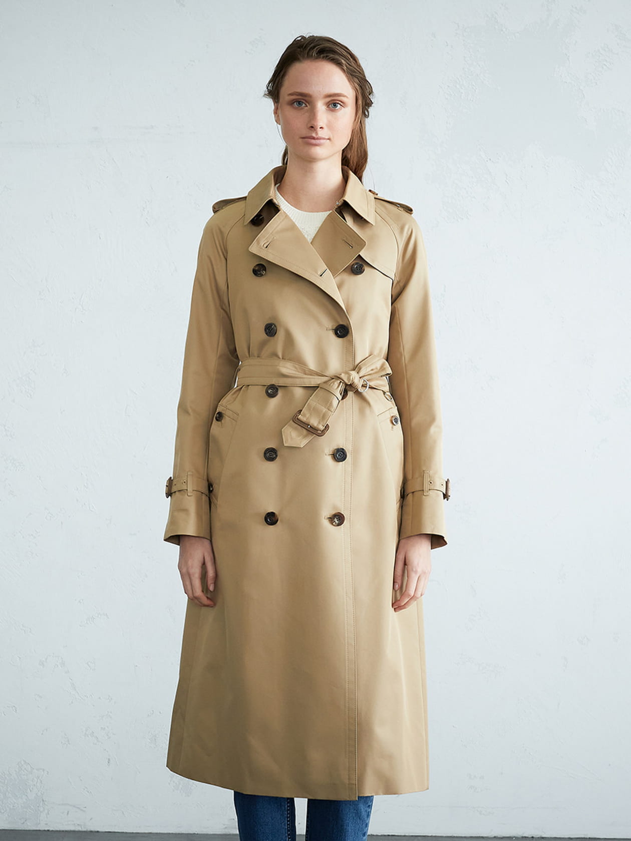 INSIDEOUT TRENCH COAT MAXI