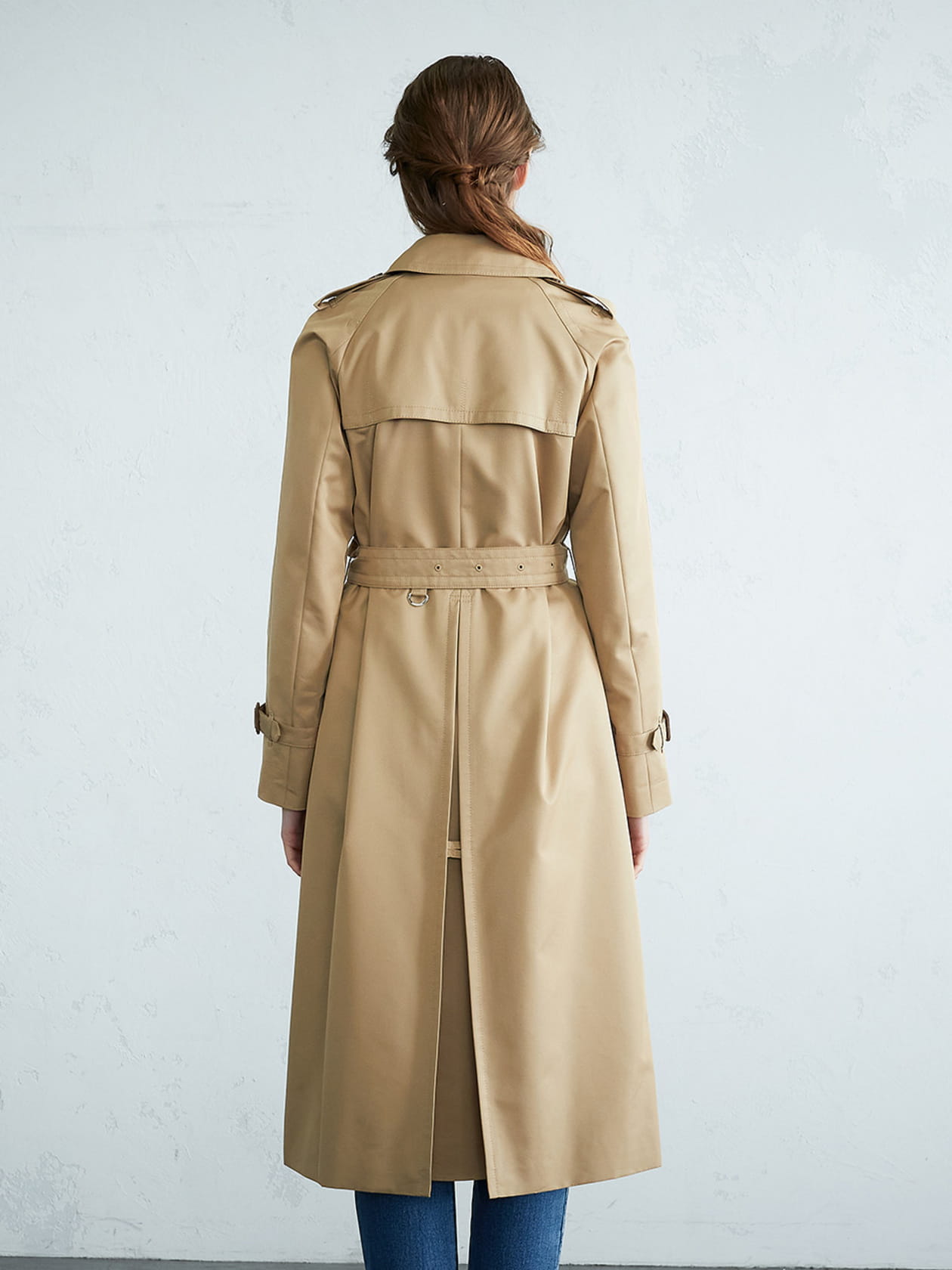 ご予約品】 トレンチコート Coat Trench Leather Vegan YOURNUS 