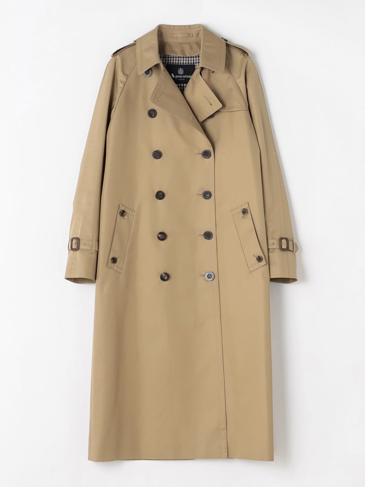 INSIDEOUT TRENCH COAT MAXI